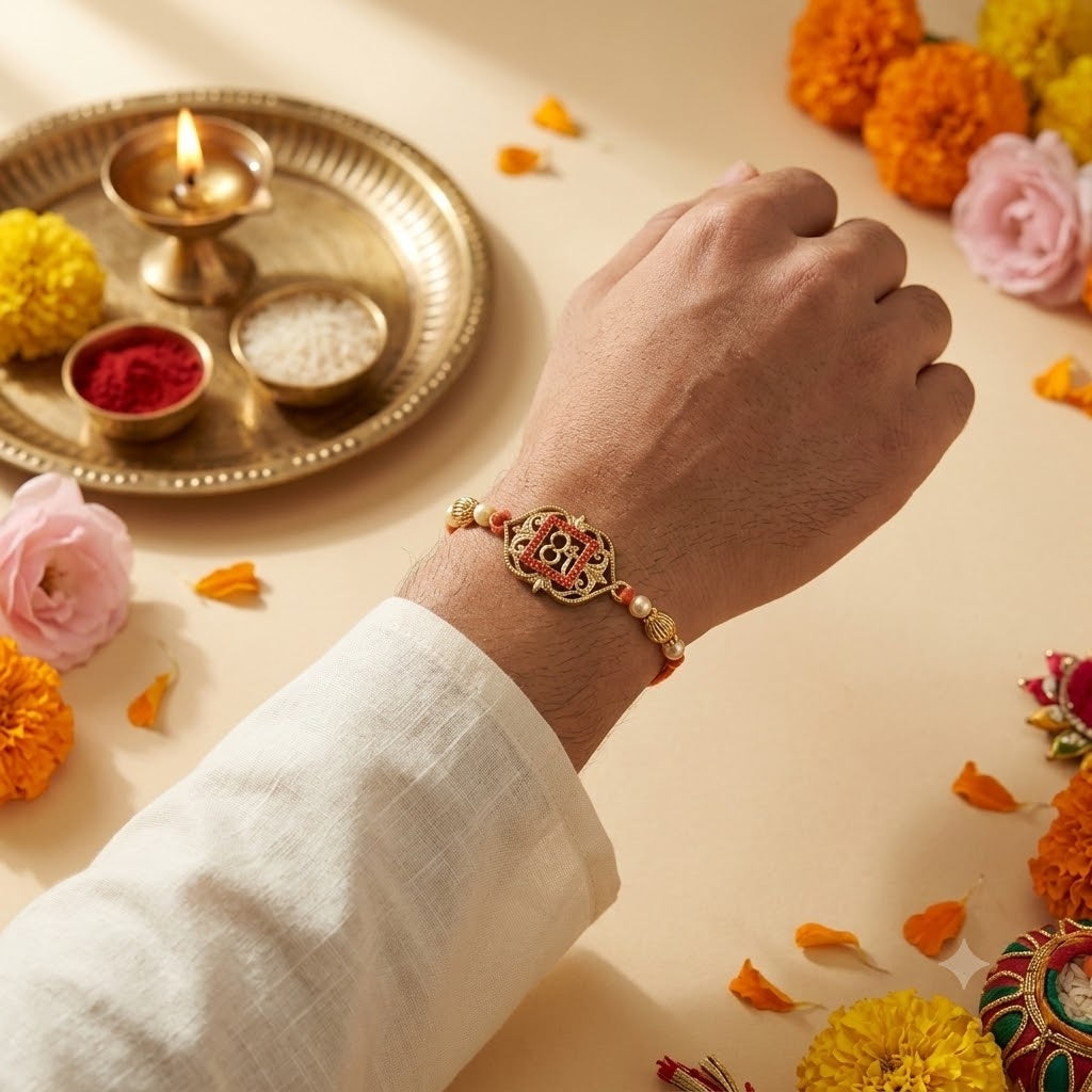 Designer Rakhi on the special day of Rakshabandan for your Brothers| Rakshabandhan special | Rakhi for Brother Art No. R-49
