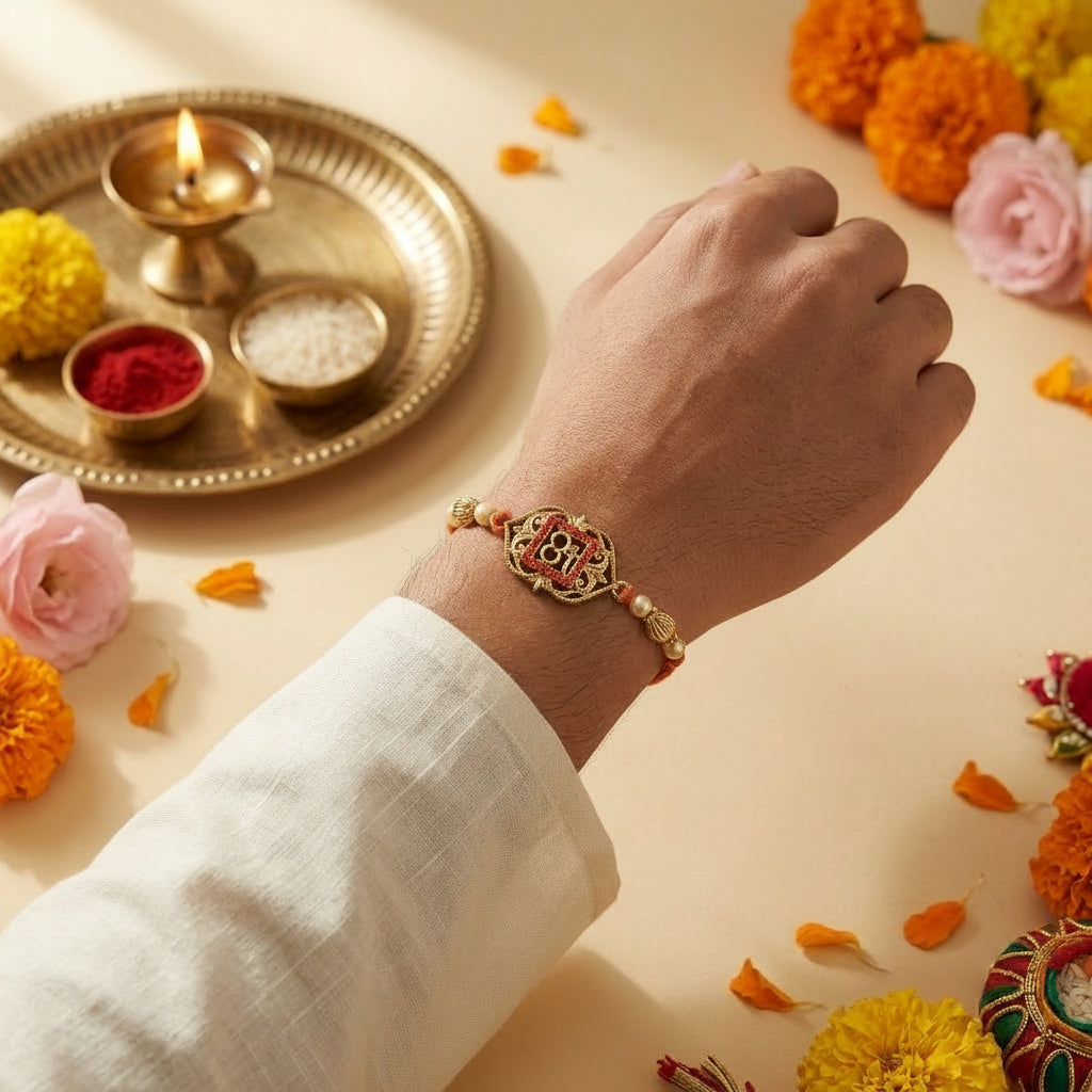 Designer Rakhi on the special day of Rakshabandan for your Brothers| Rakshabandhan special | Rakhi for Brother Art No. R-49