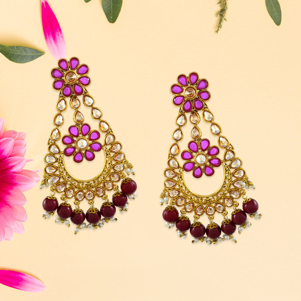 Joshna Polki Earrings