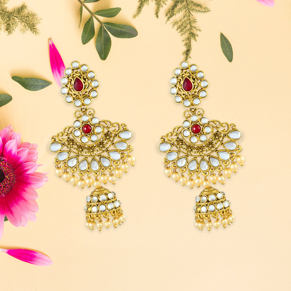 Tanvi Polki Earrings