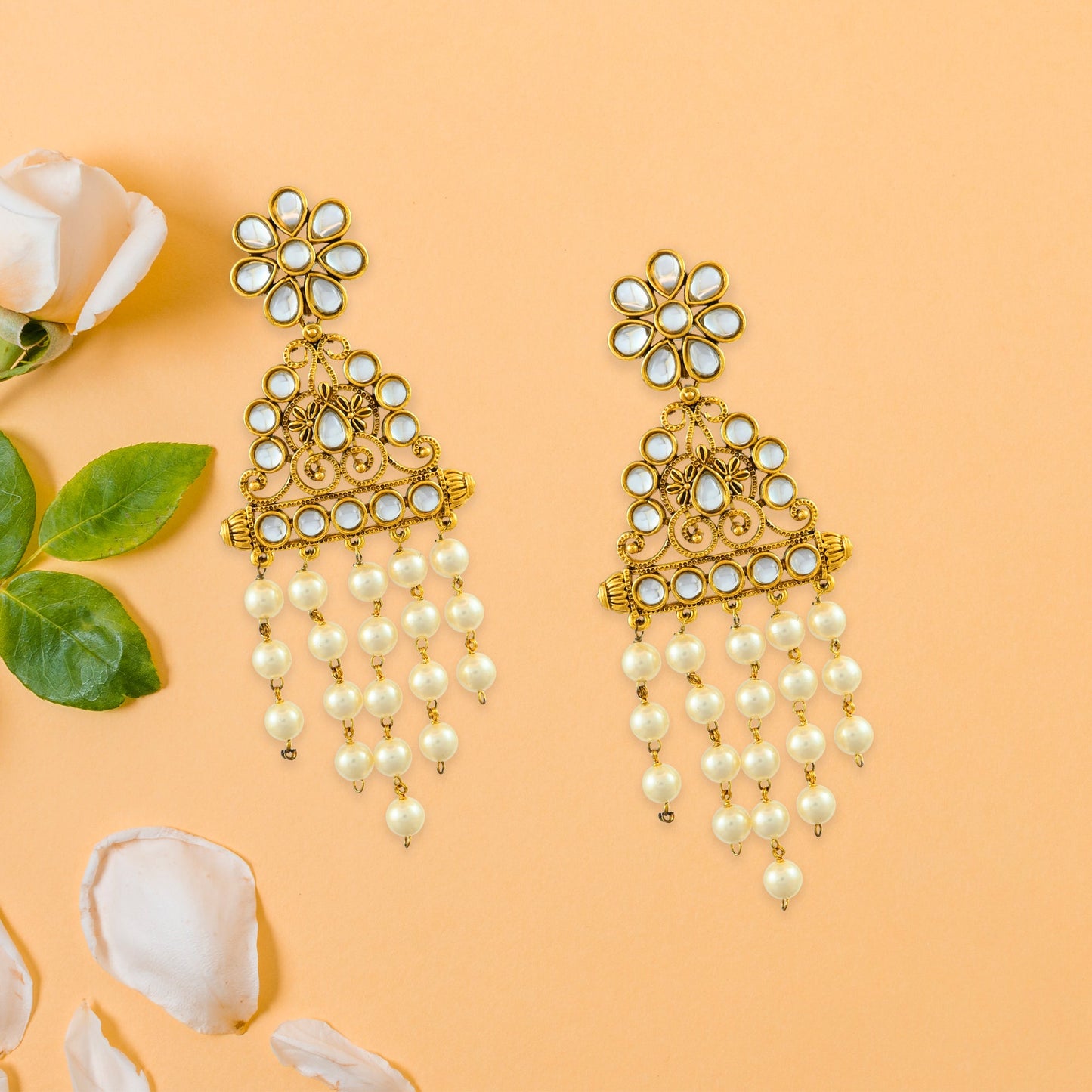 Pratibha Polki Earrings