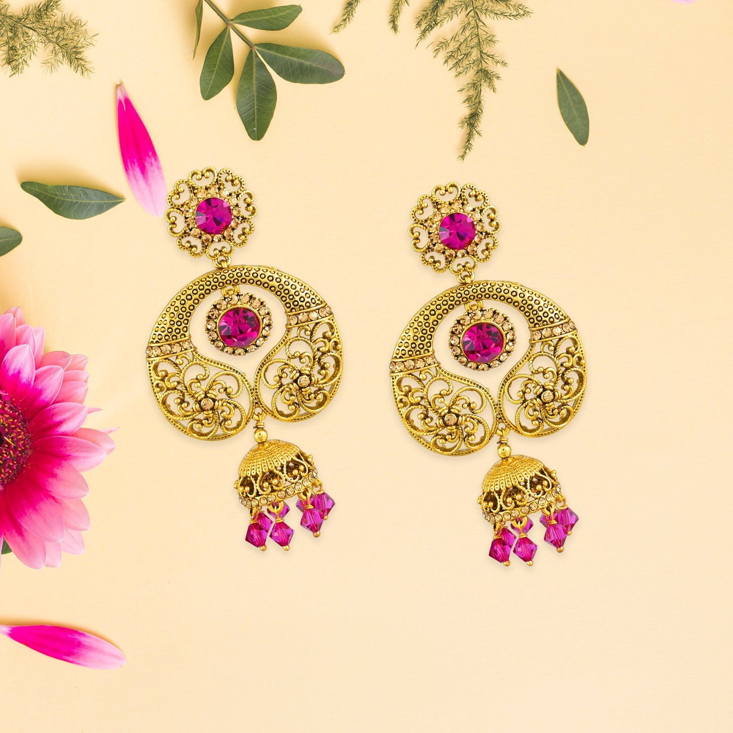Anuradha Polki Earrings