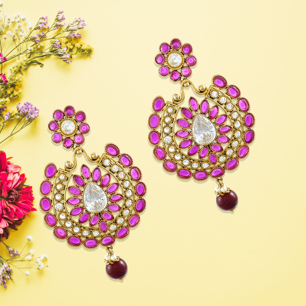 Harpreet Polki Earrings