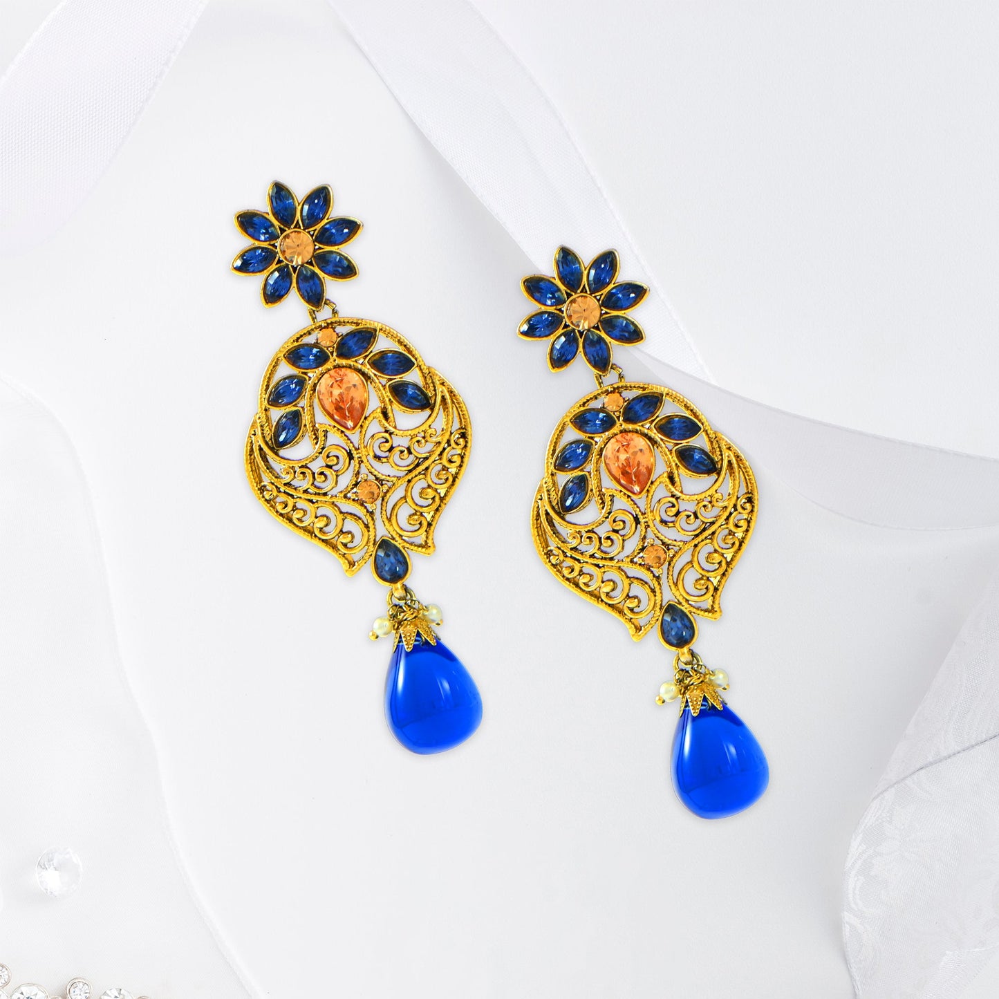 Niharika Polki Earrings