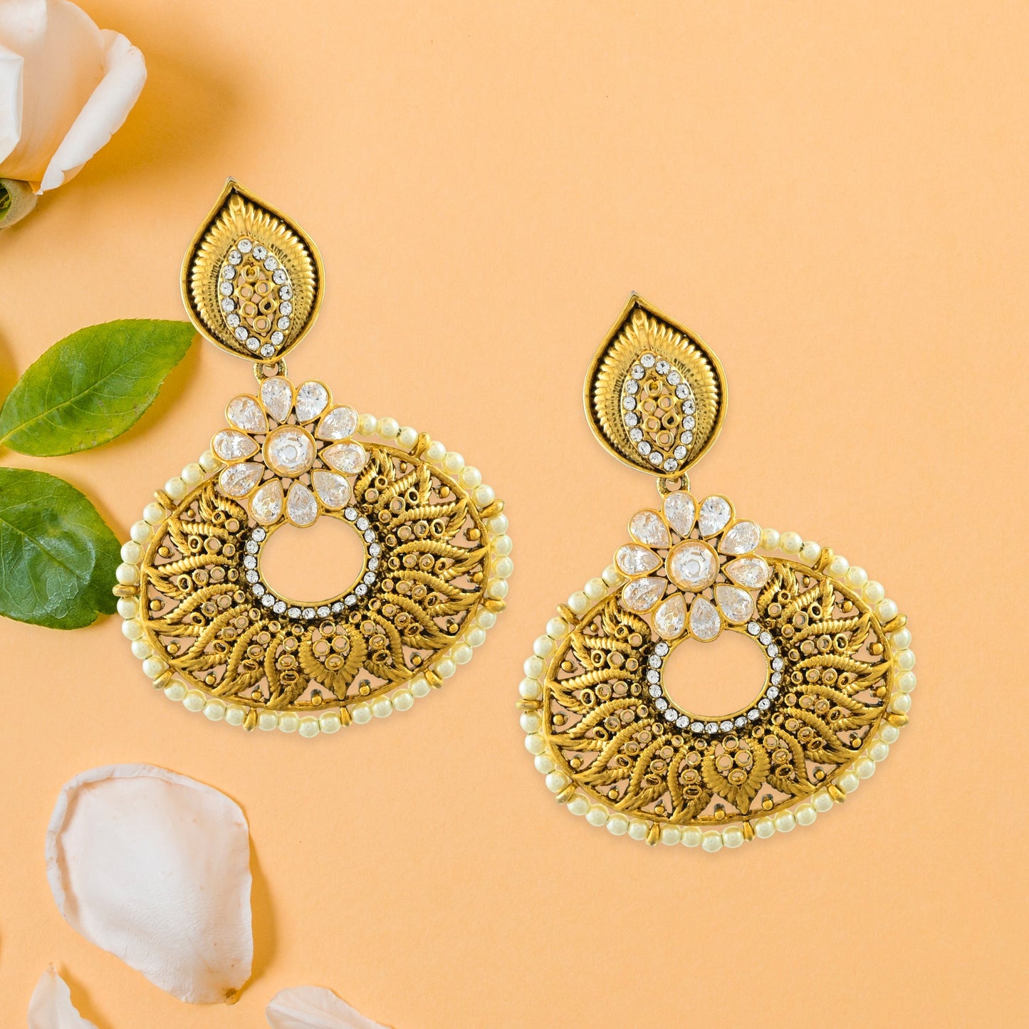 Harpreet Polki Earrings