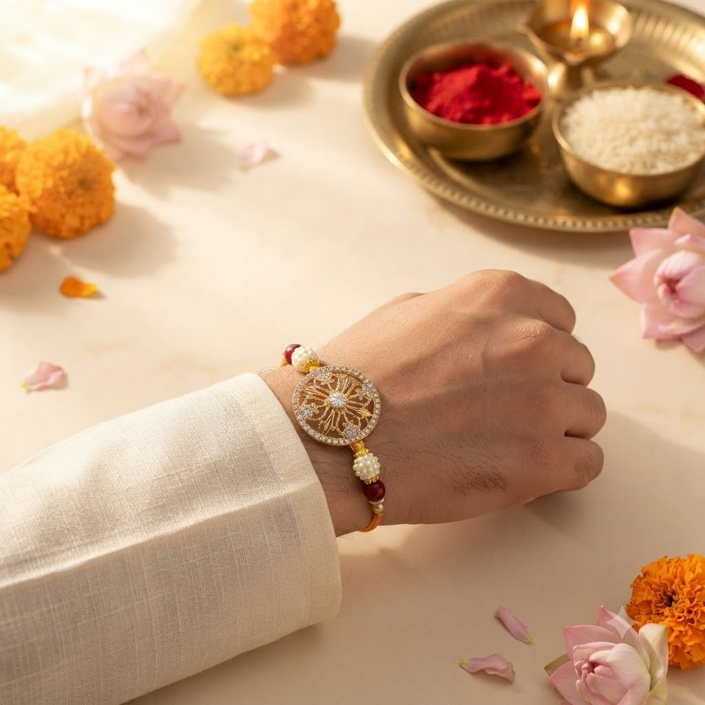 Designer Rakhi on the special day of Rakshabandan for your Brothers| Rakshabandhan special | Rakhi for Brother | Art No. R-06