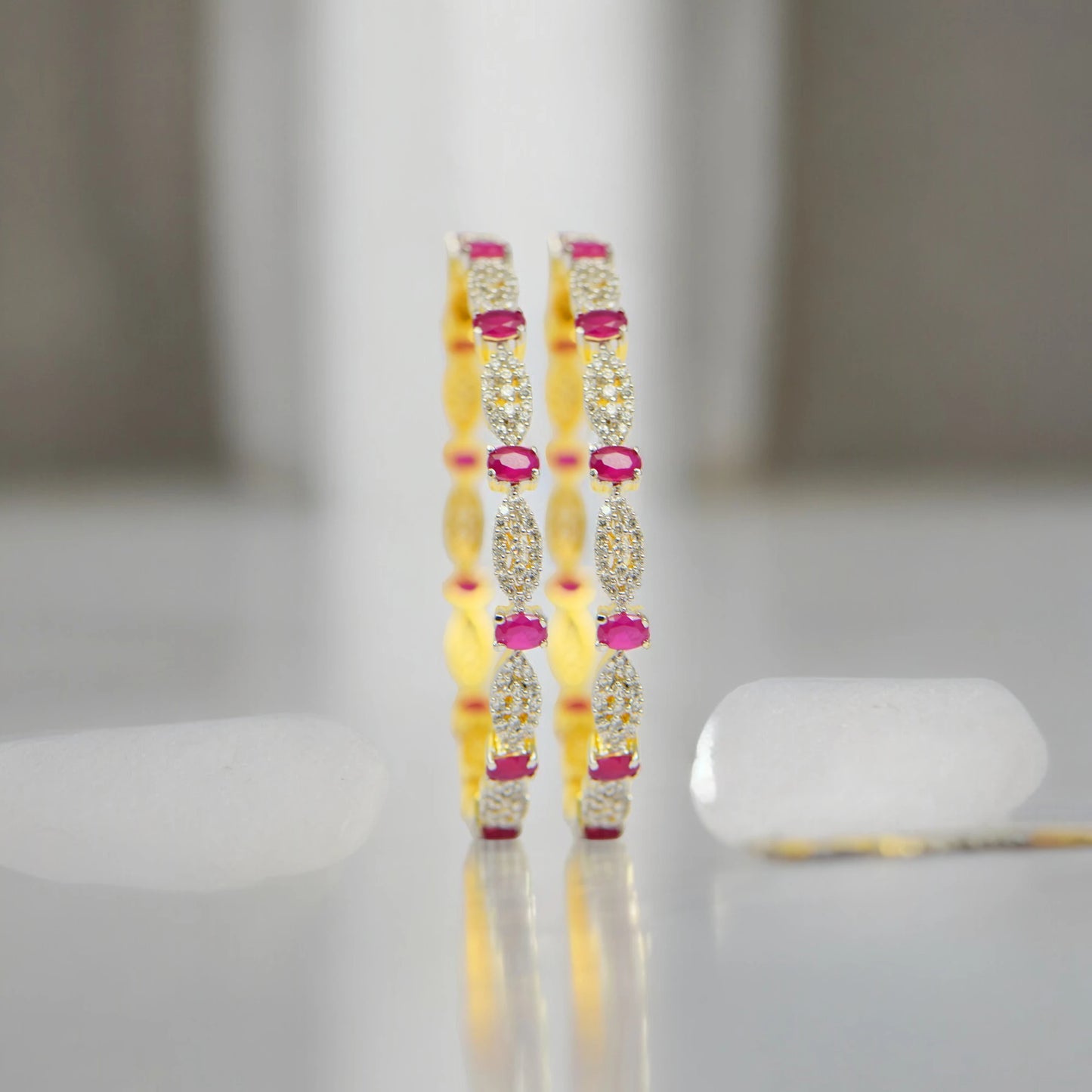 Aurora Zircon Bangle