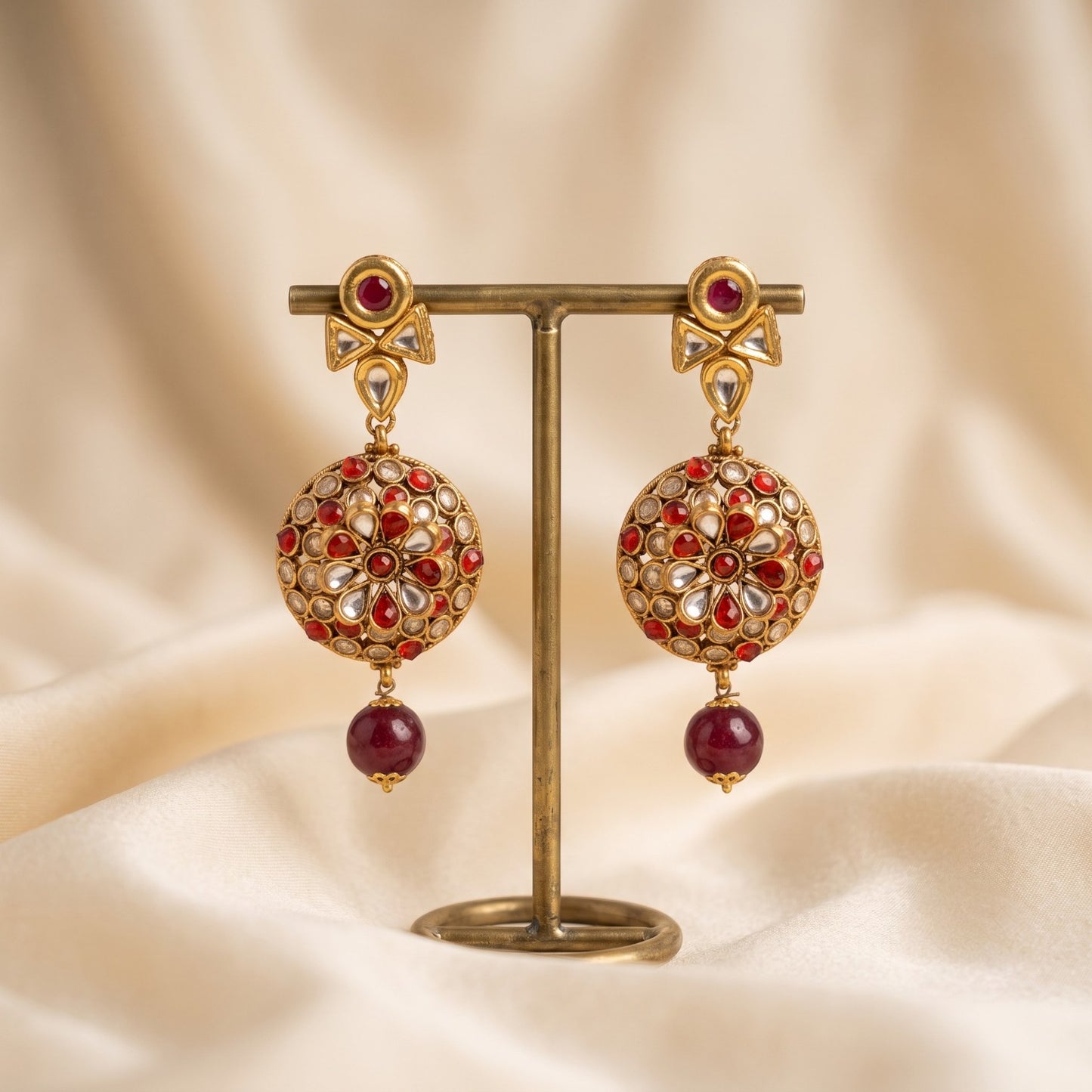 Polki Earring - E000T6