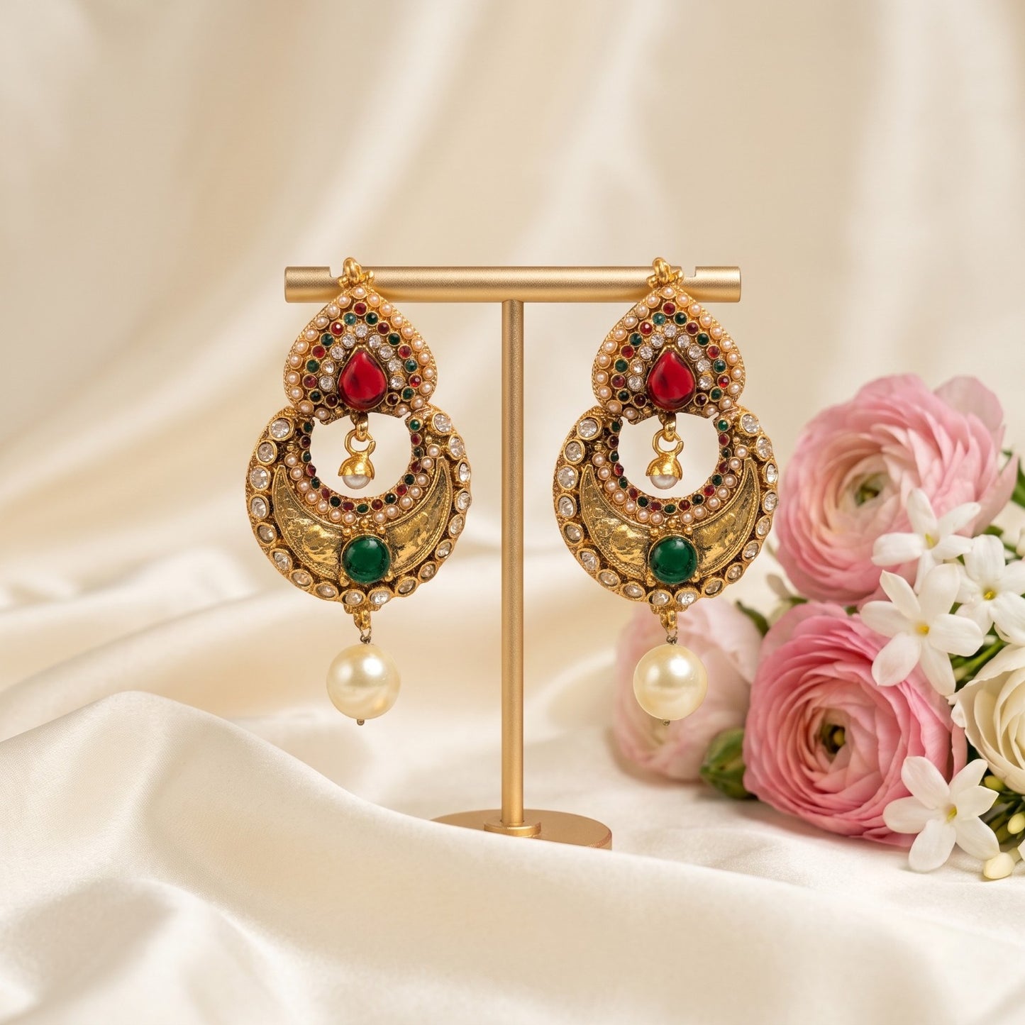 Polki Earring - E000T9