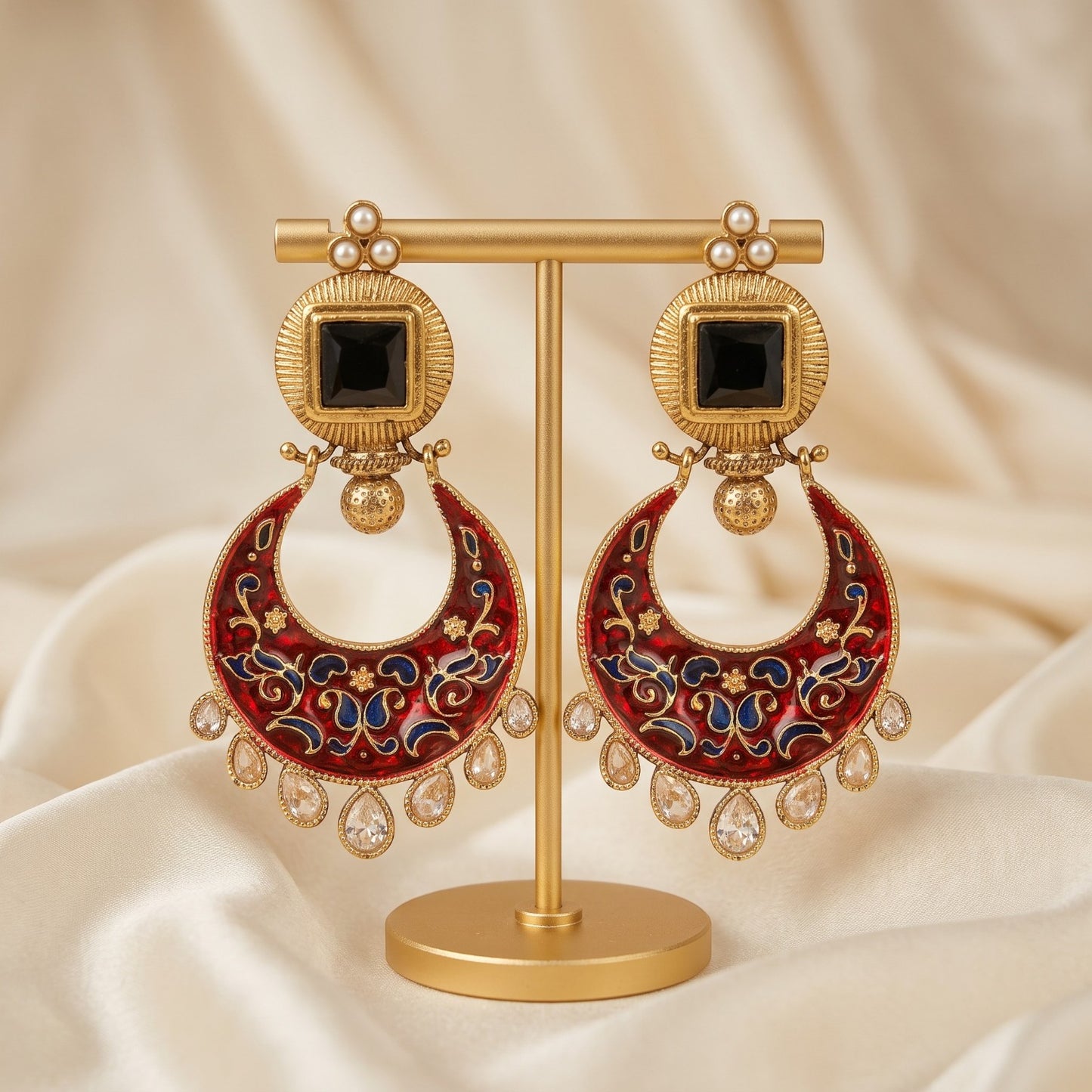 Polki Earring - E000TG
