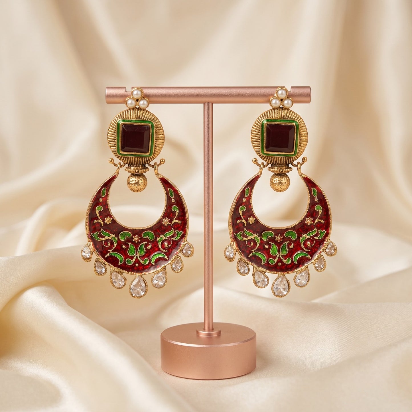 Polki Earring - E000TH