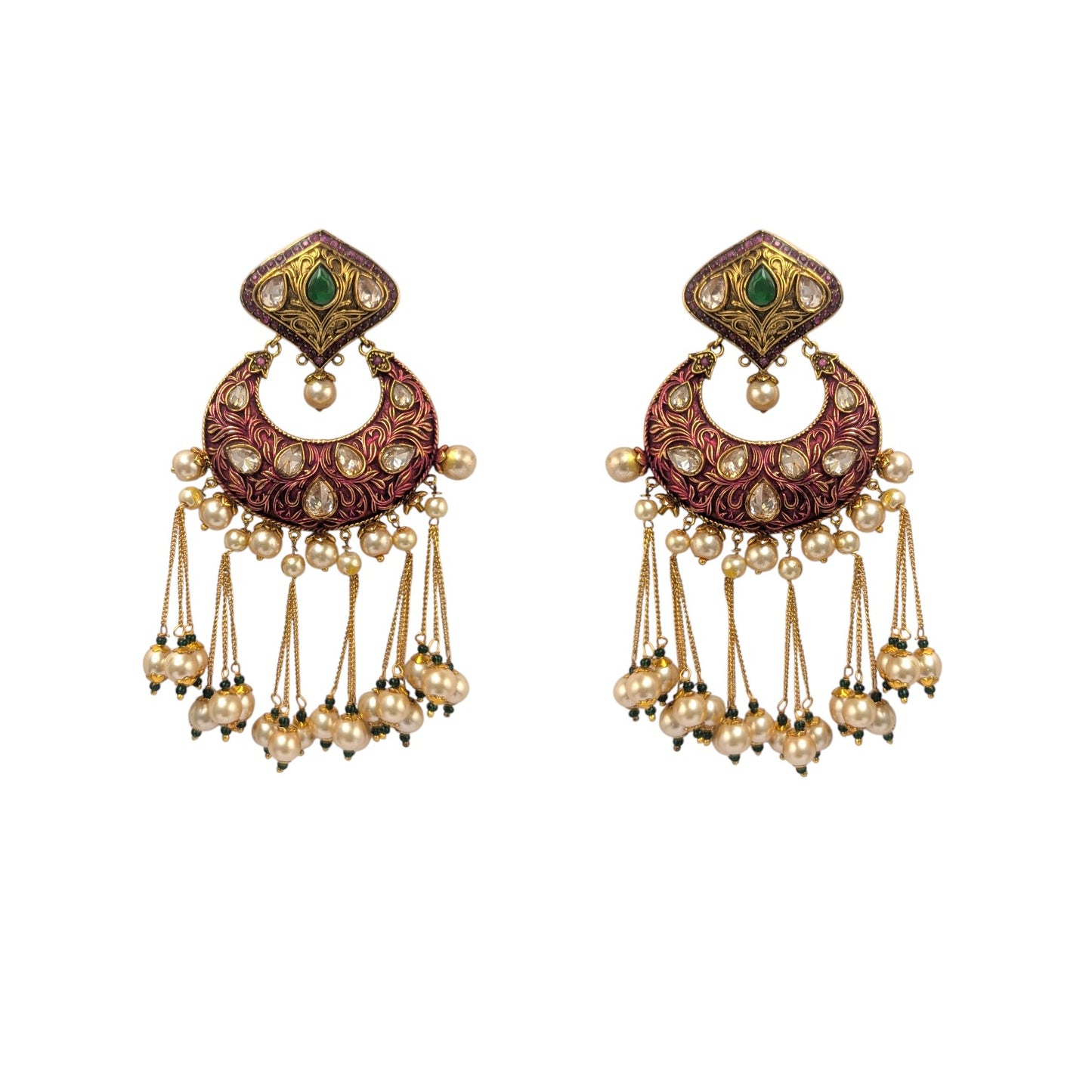 Polki Earring - E000TV