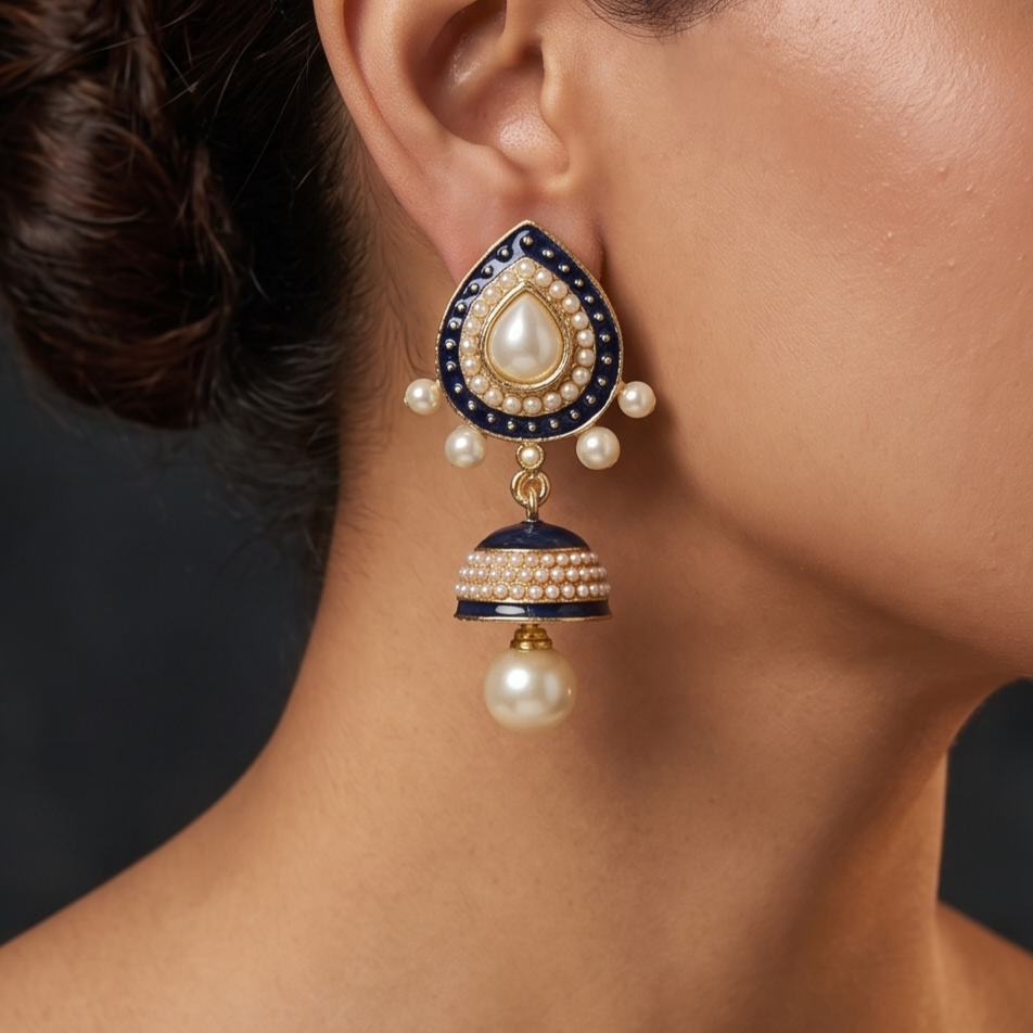 Polki Earring - E000U2