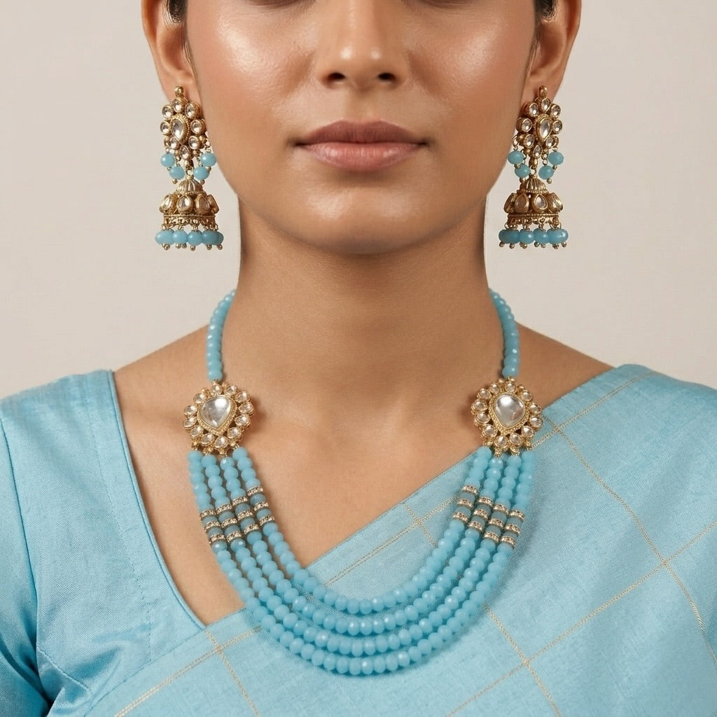 Kundan Necklace Set