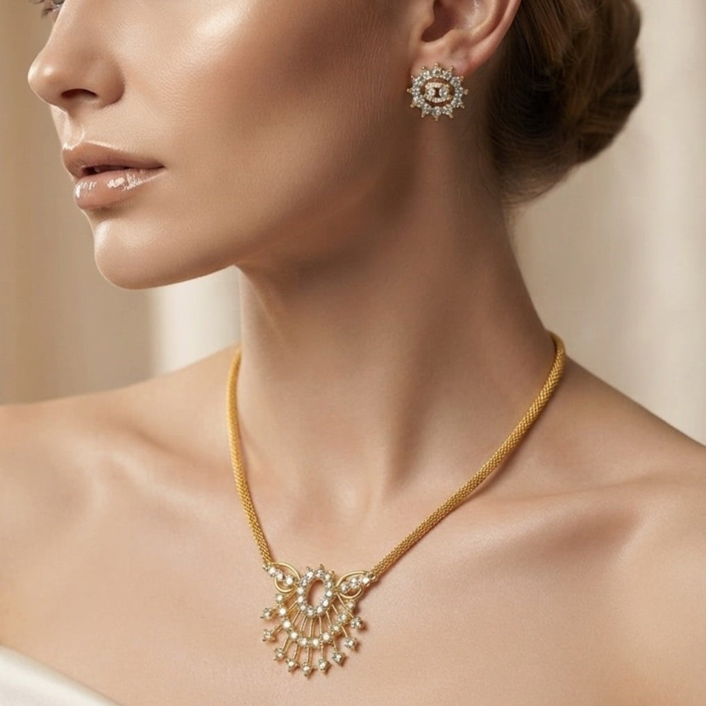 Ruhi Zircon Set