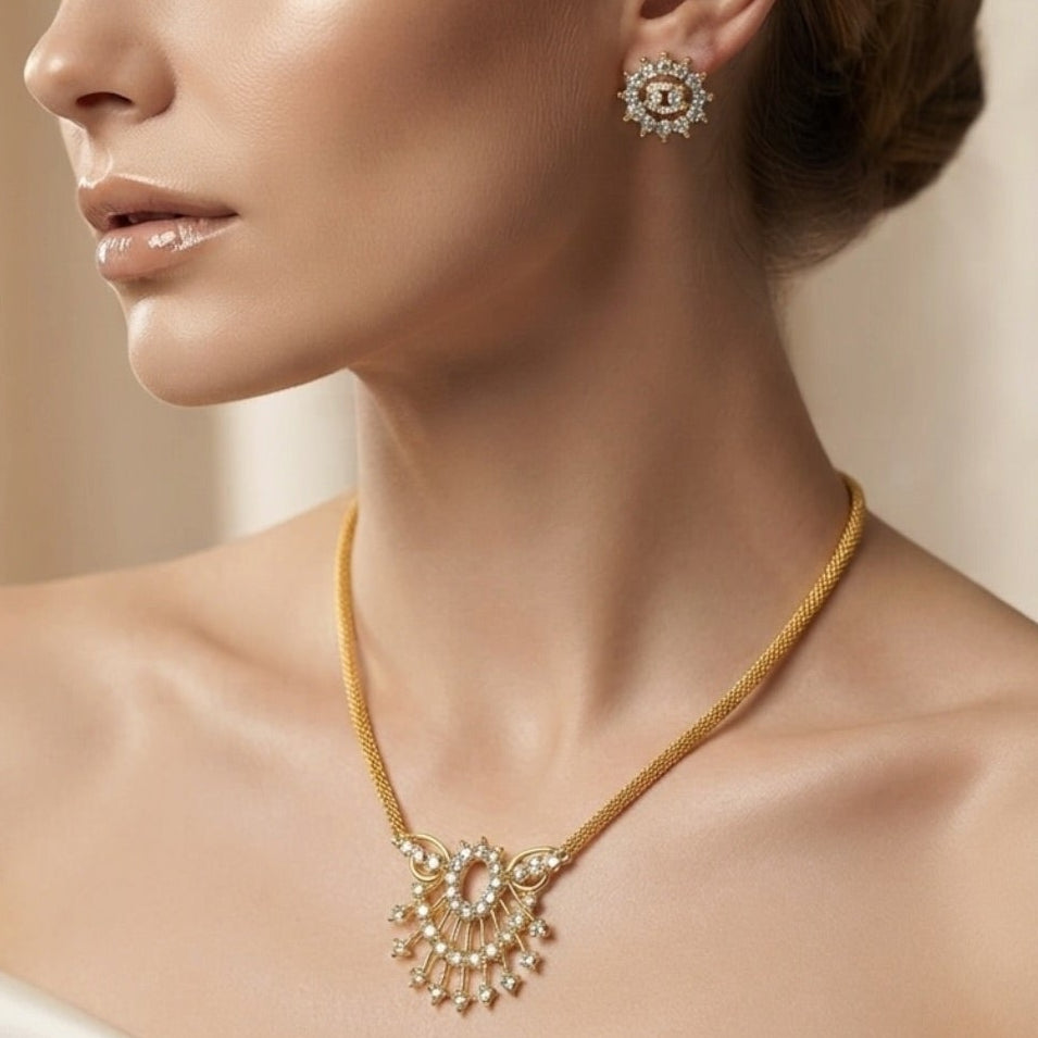 Samaira Zircon Neckless Set