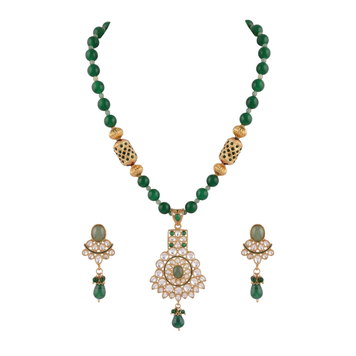 Saanvi Semi-Polki P.Set