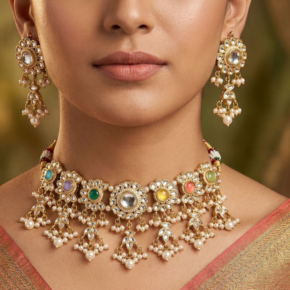 Divya Kundan Choker