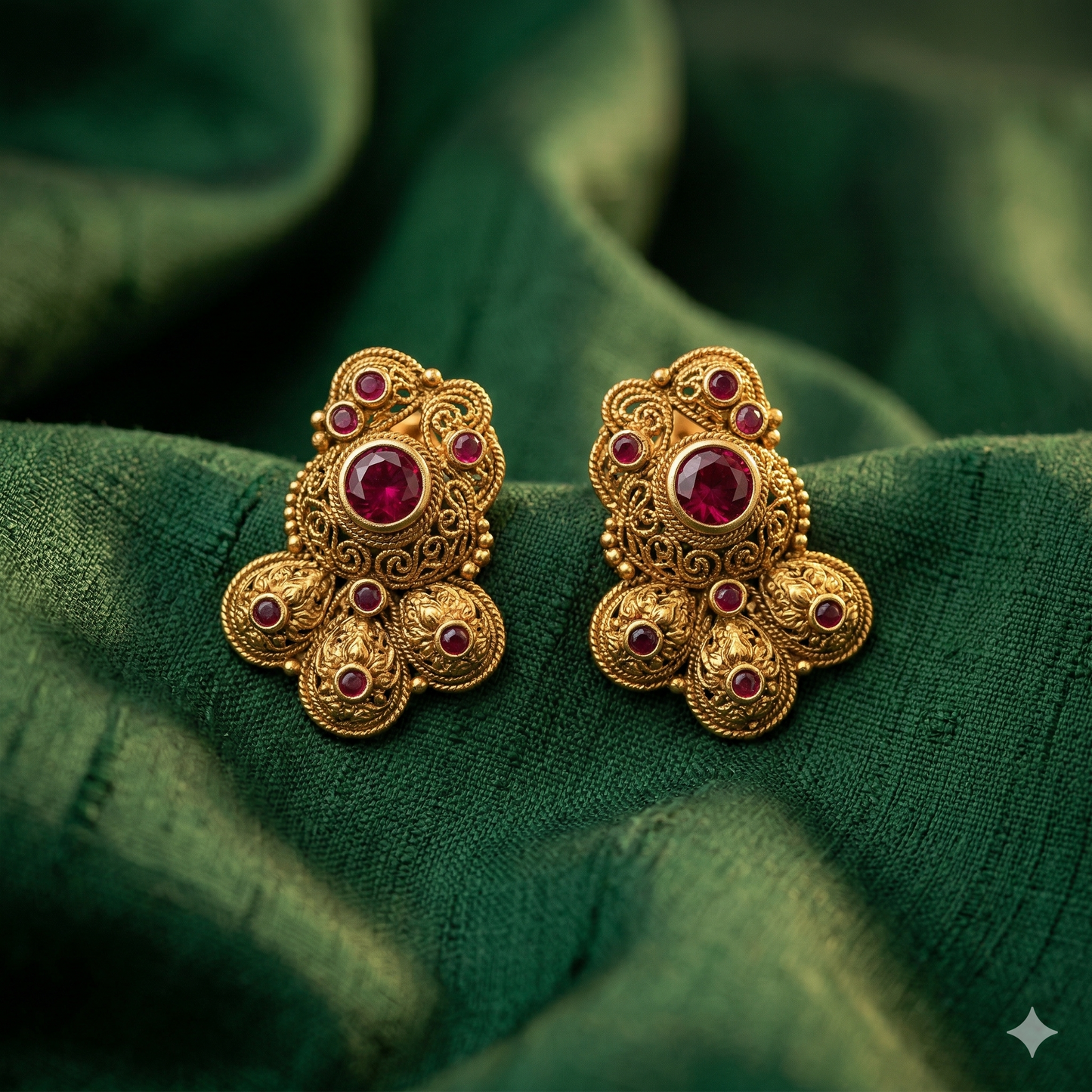 Temple Necklace Set