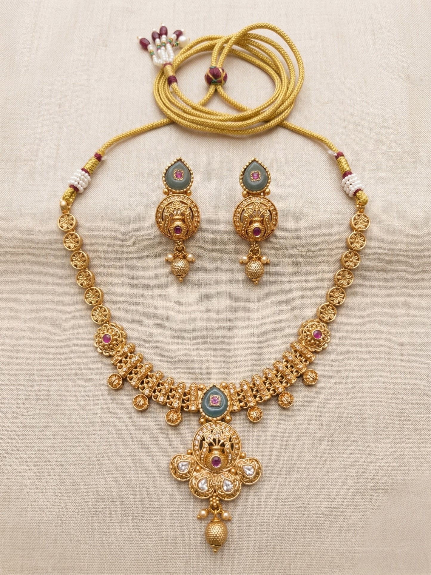 Kaveri Temple Necklace