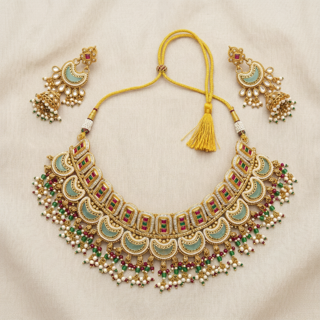 Sundari Temple Choker Sets