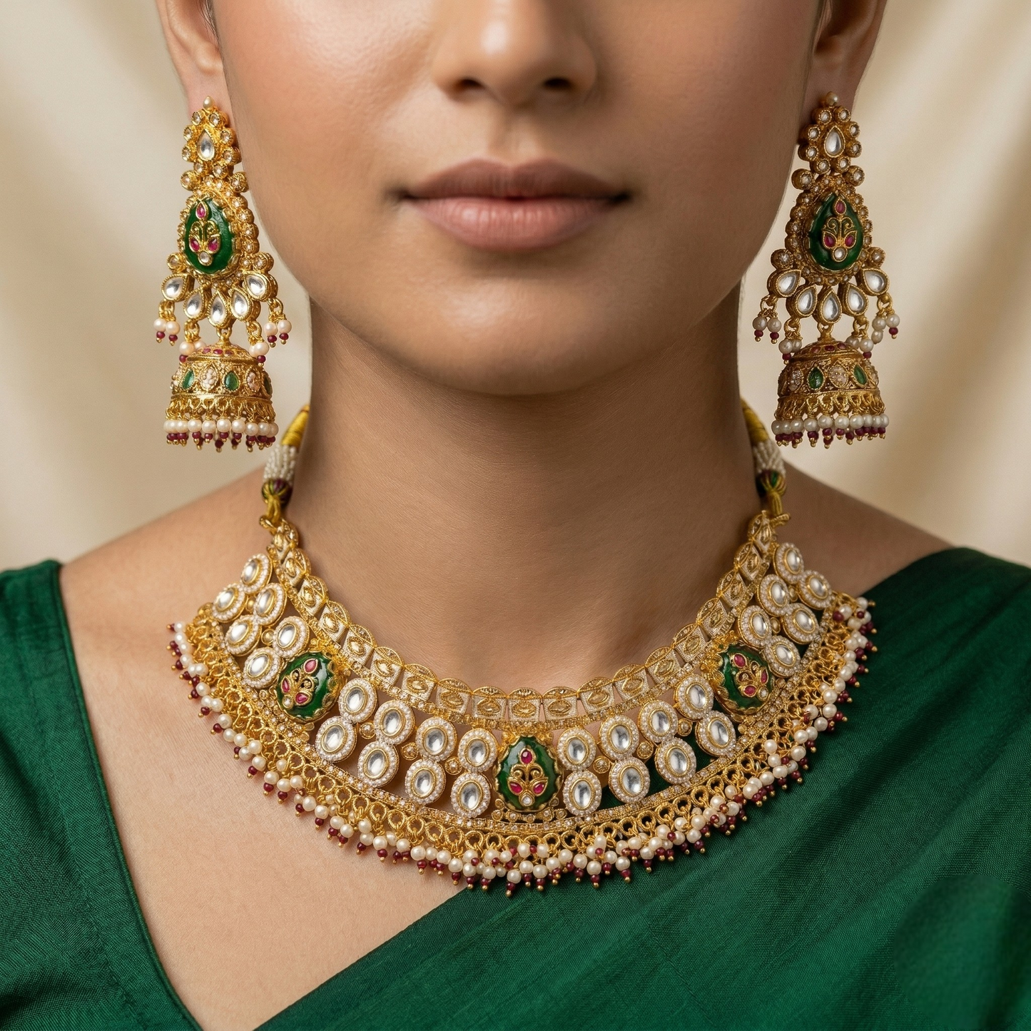 Temple Choker Sets