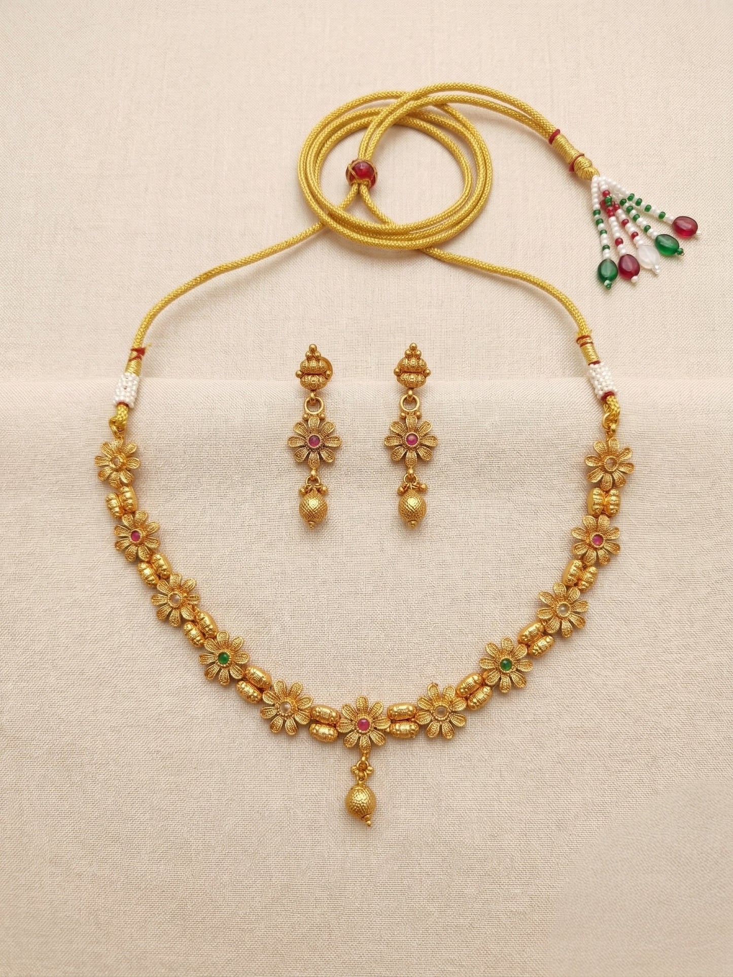 Deepika Temple Necklace