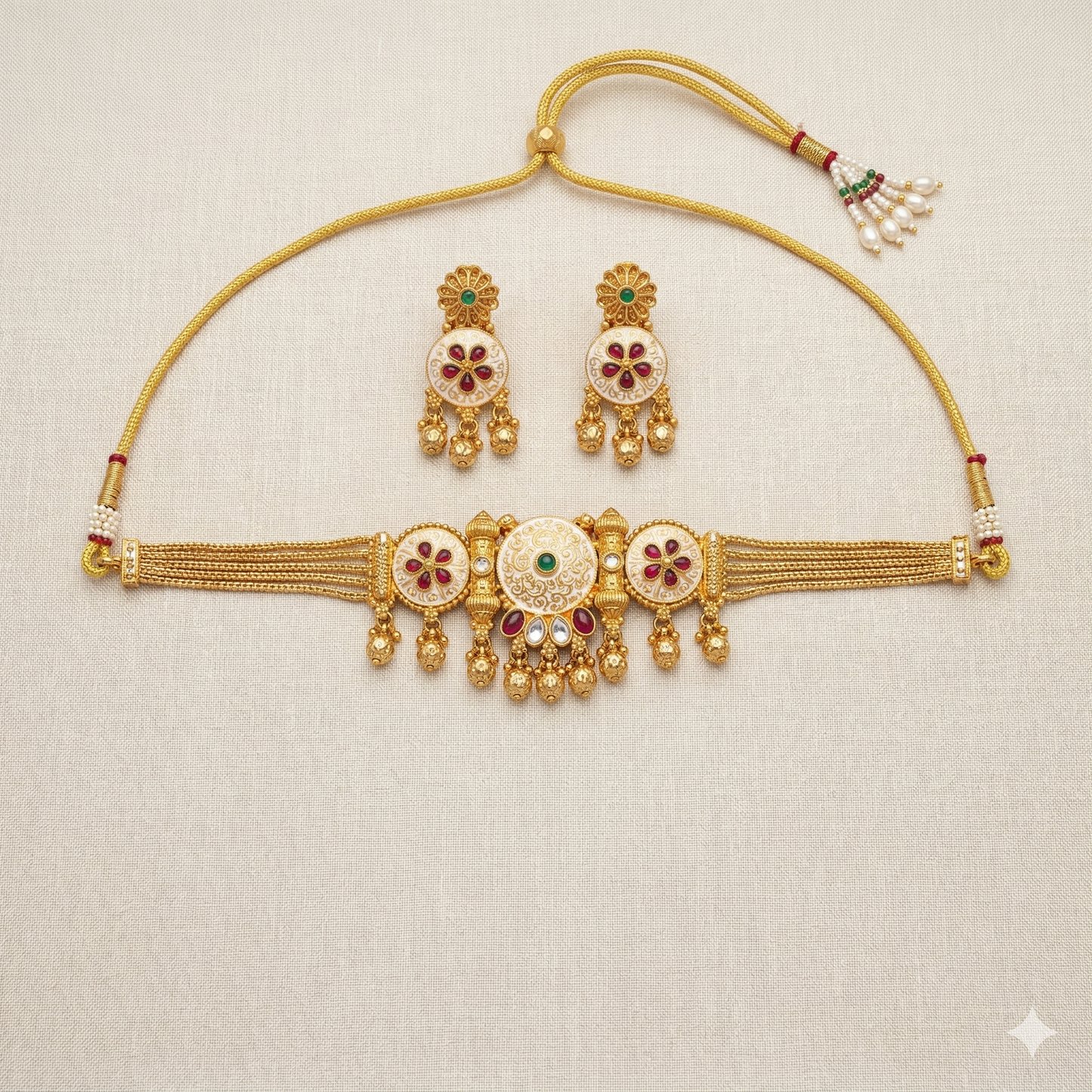Temple Choker Sets
