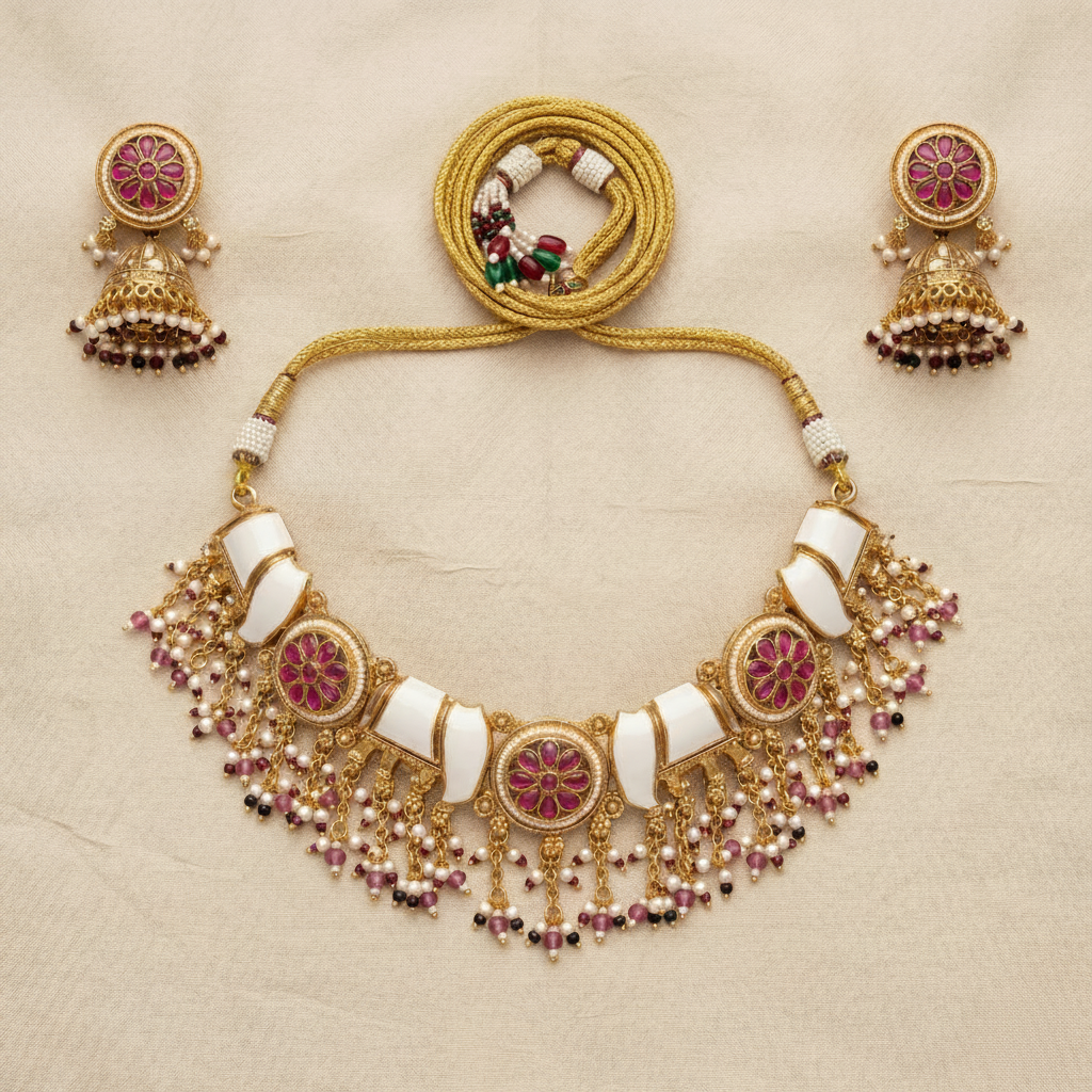 Sridevi Temple Choker Sets