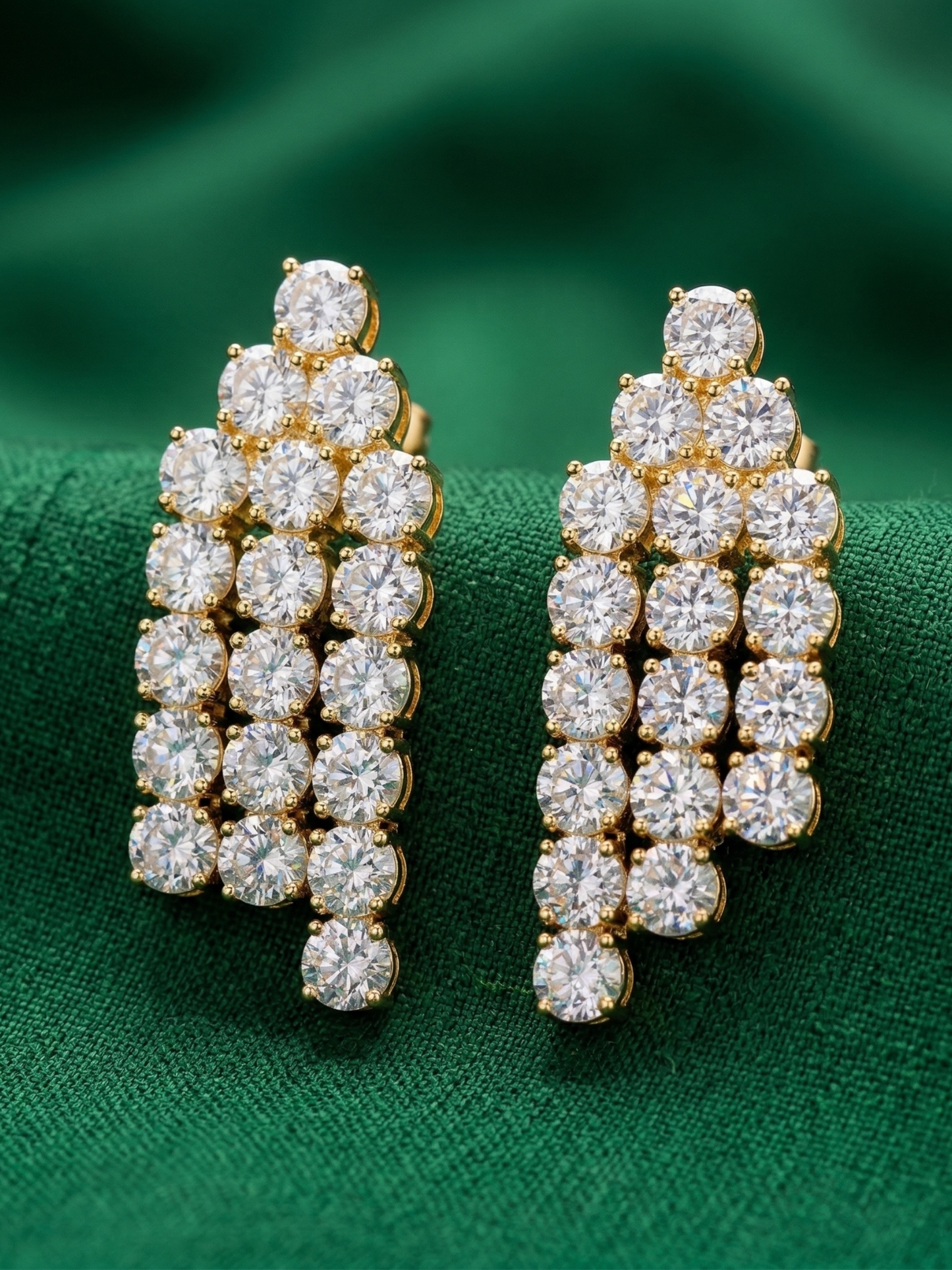 Hazel Zircon Gold-Plated Necklace Set