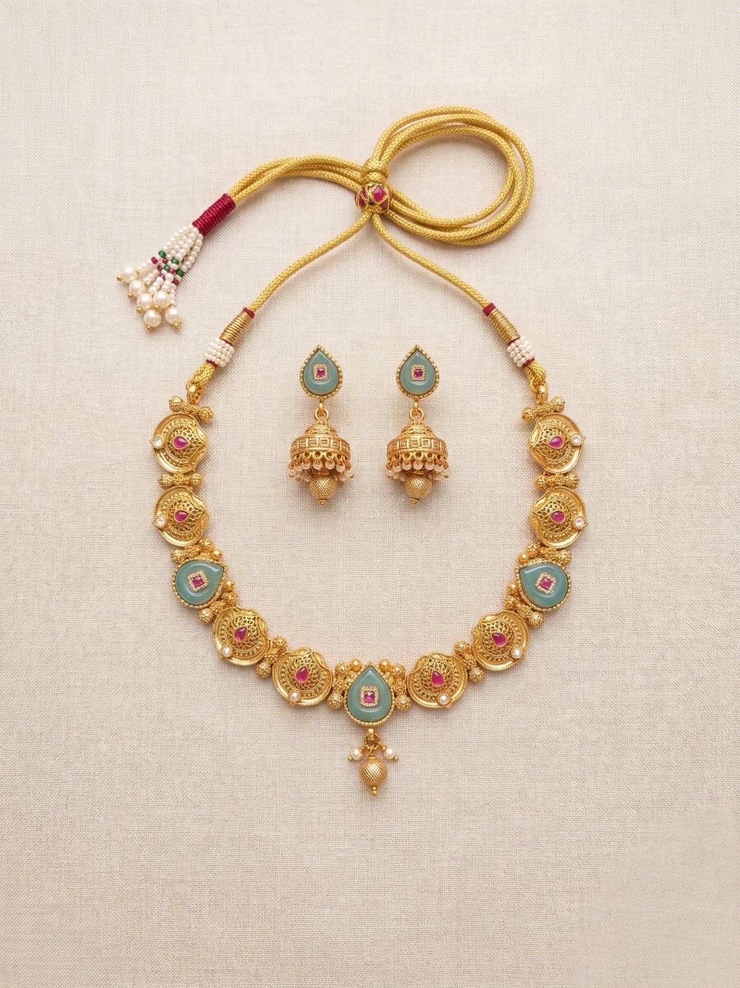 Janani Temple Necklace