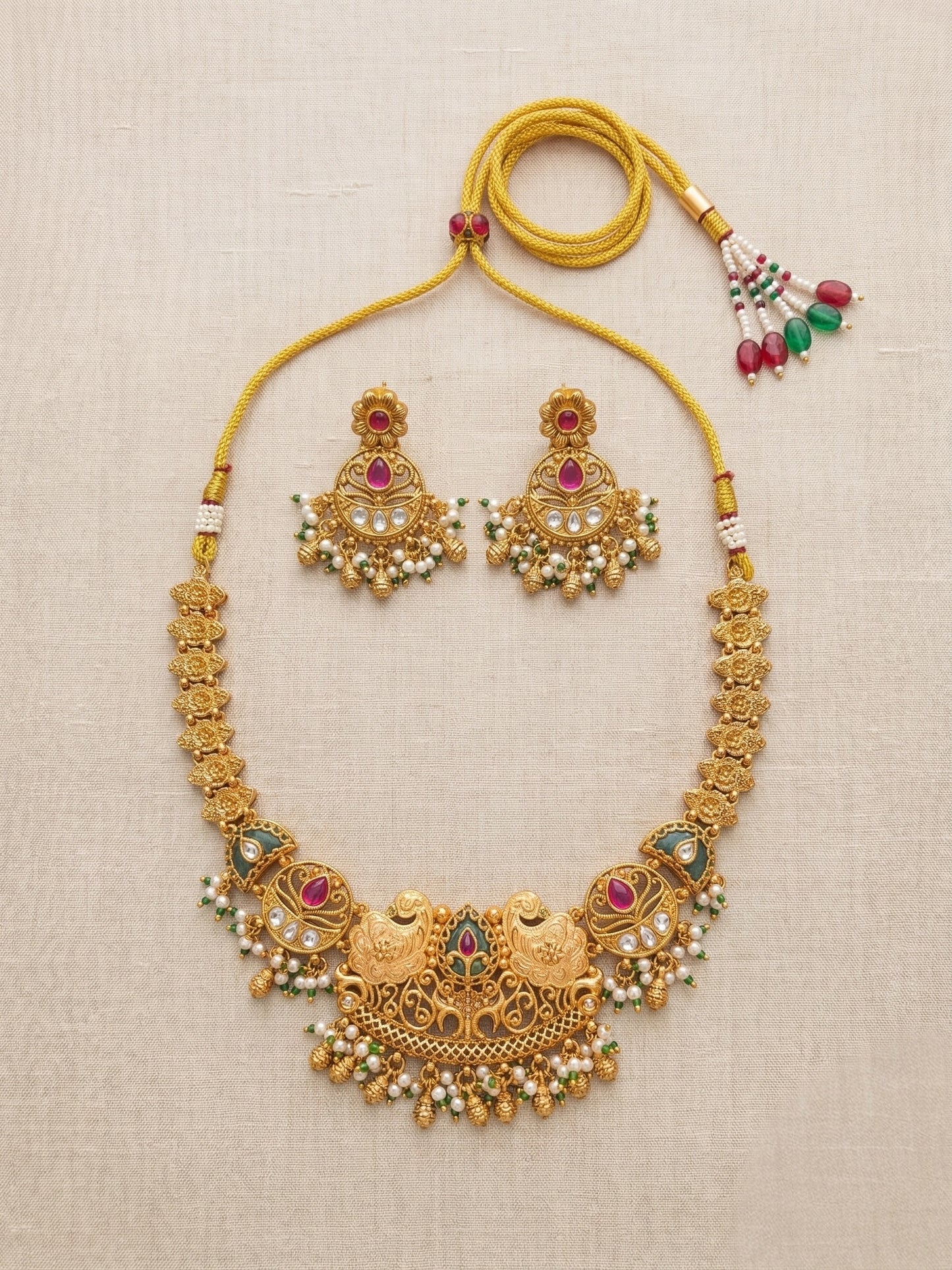 Eesha Temple Necklace