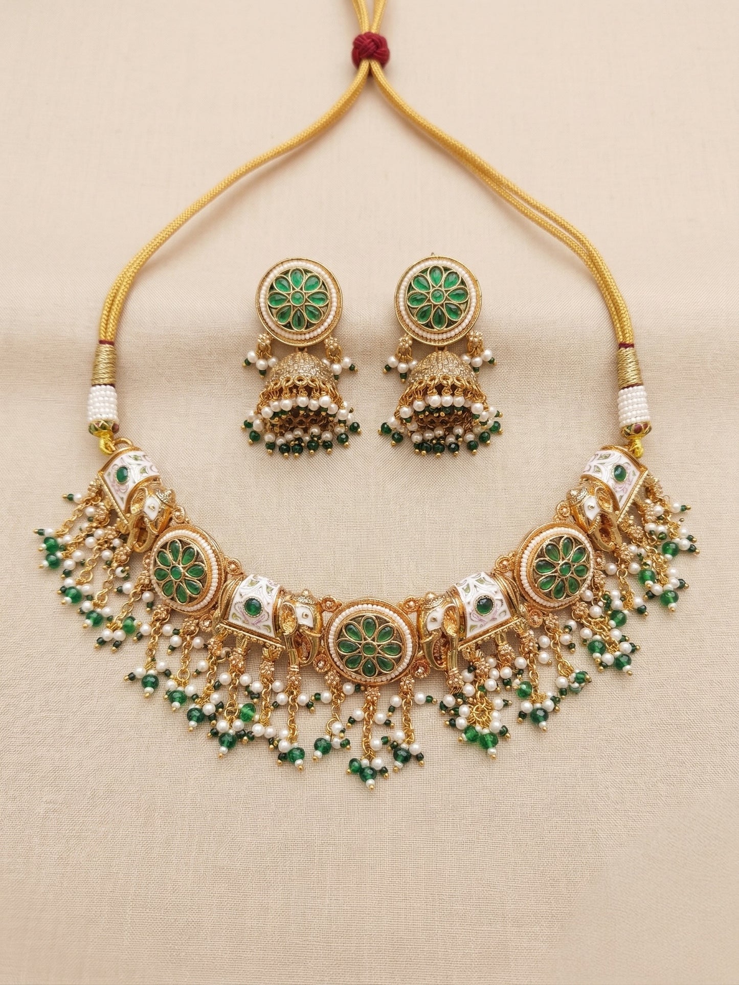 Pranavi Temple Necklace