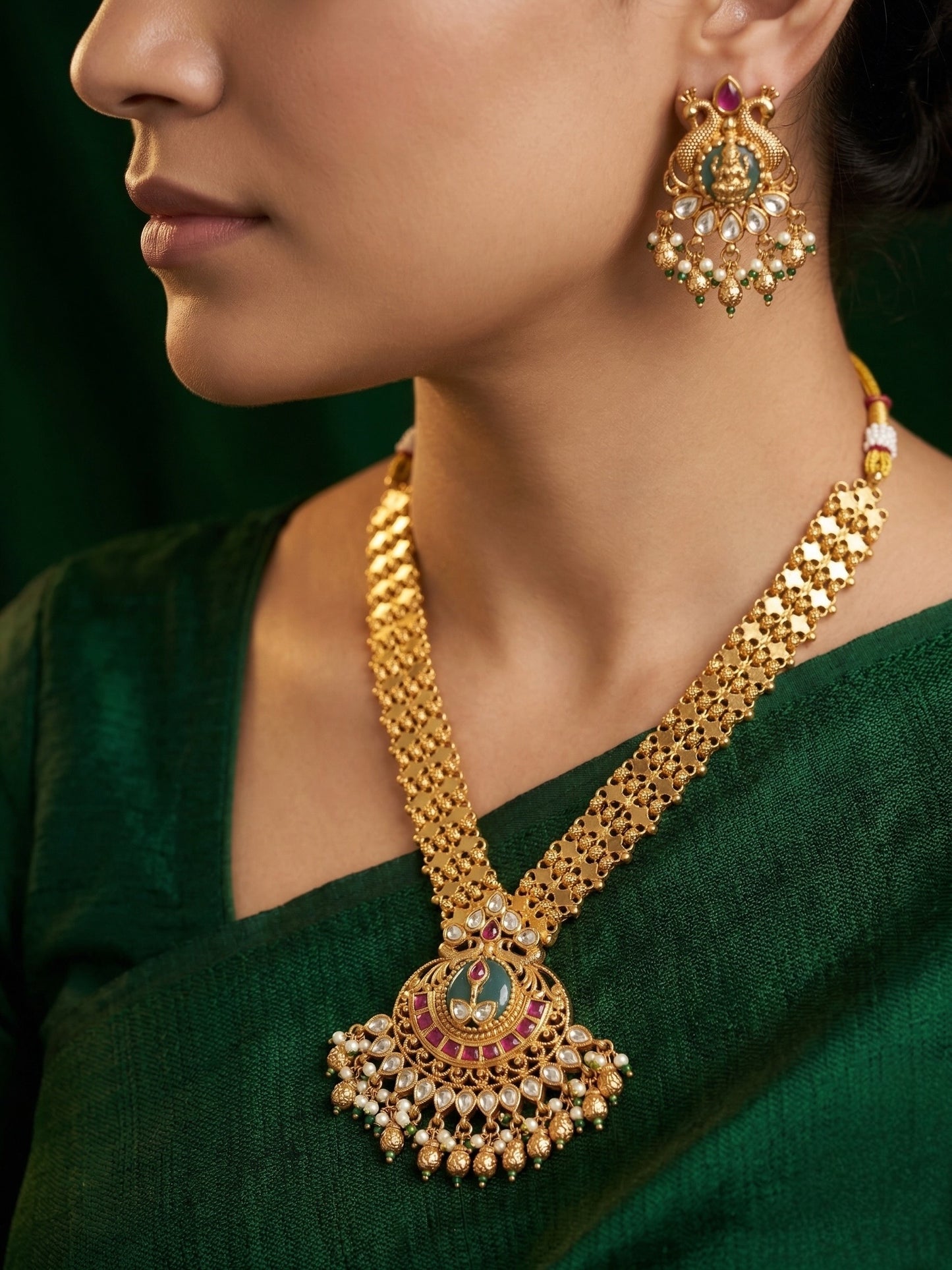 Ishita Temple Necklace