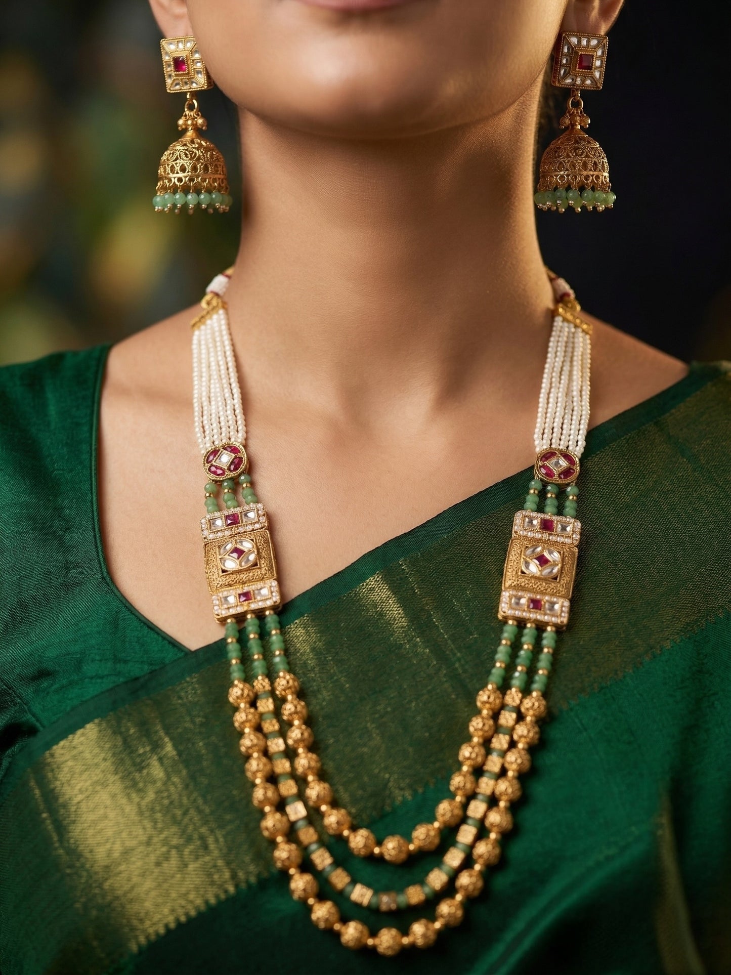 Nithya Temple Necklace
