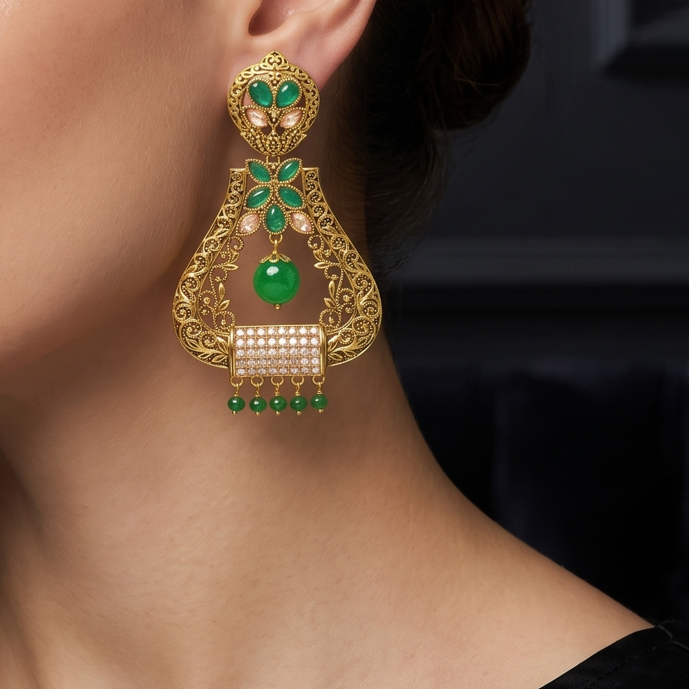 Tanvi Polki Earrings