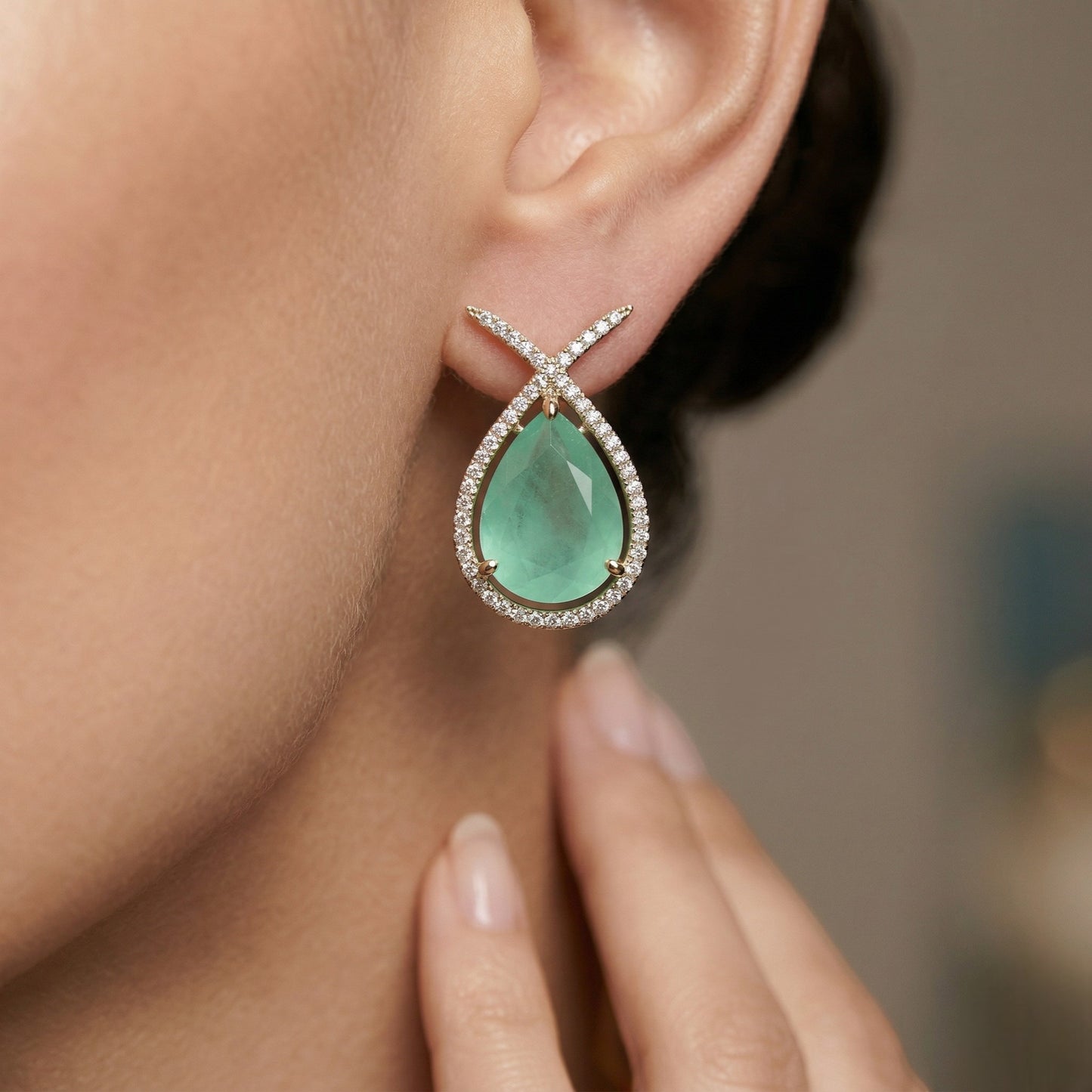 Saanvi Zircon Earrings