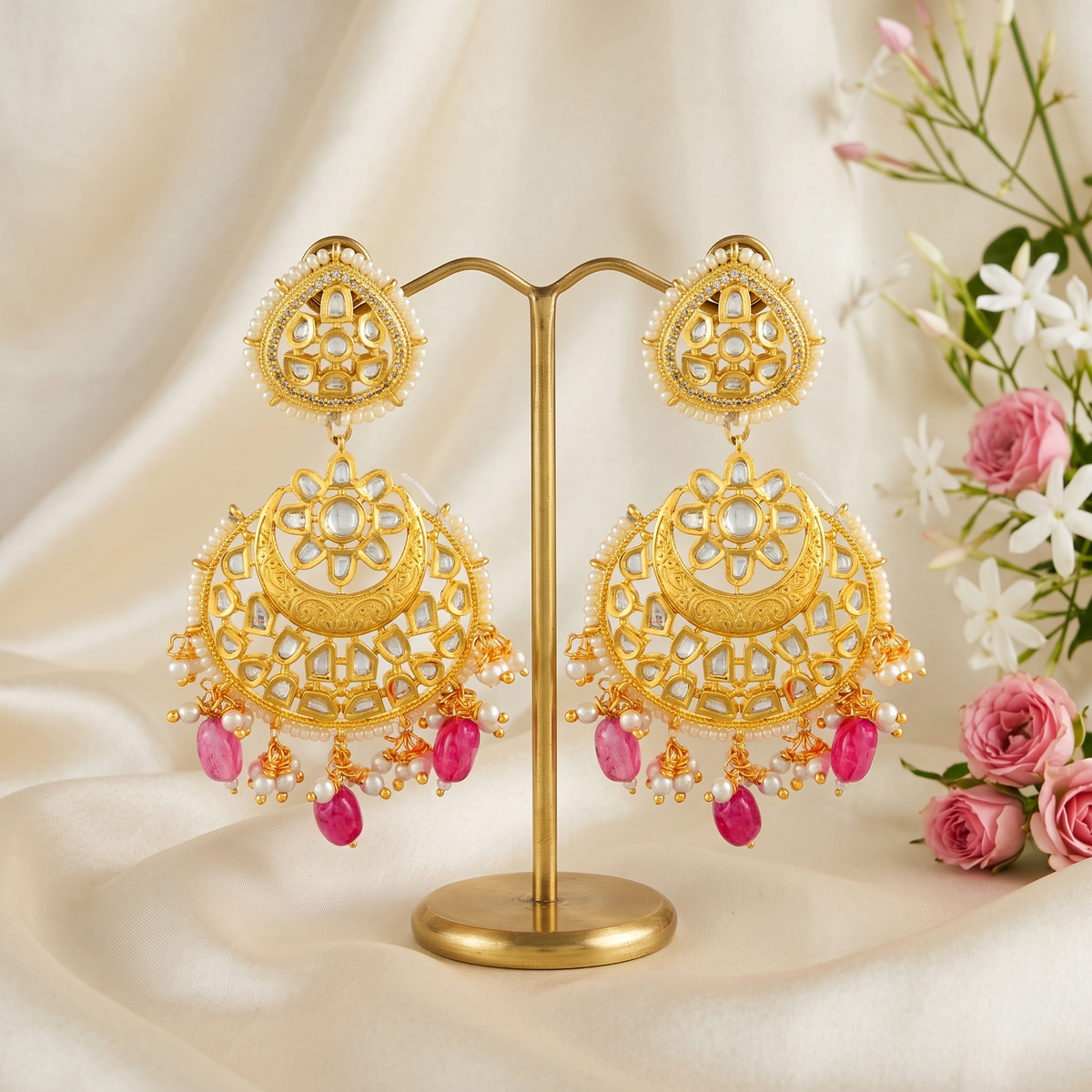 Esha Kundan Earrings