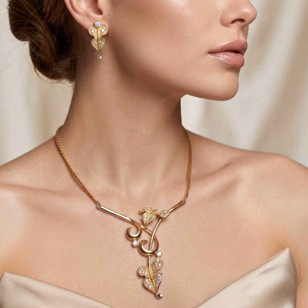Amelia Zircon Set