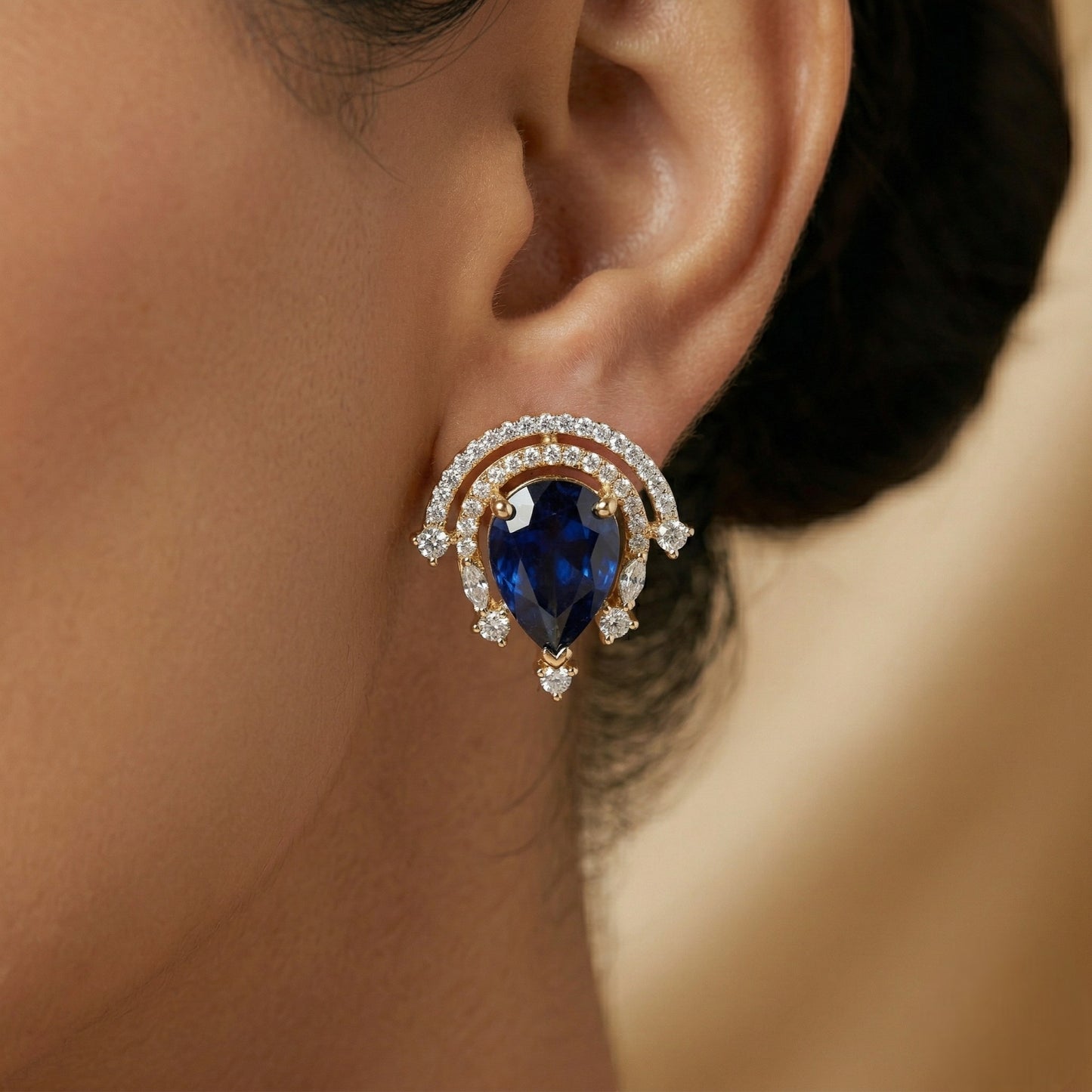 Aparna Zircon Earrings