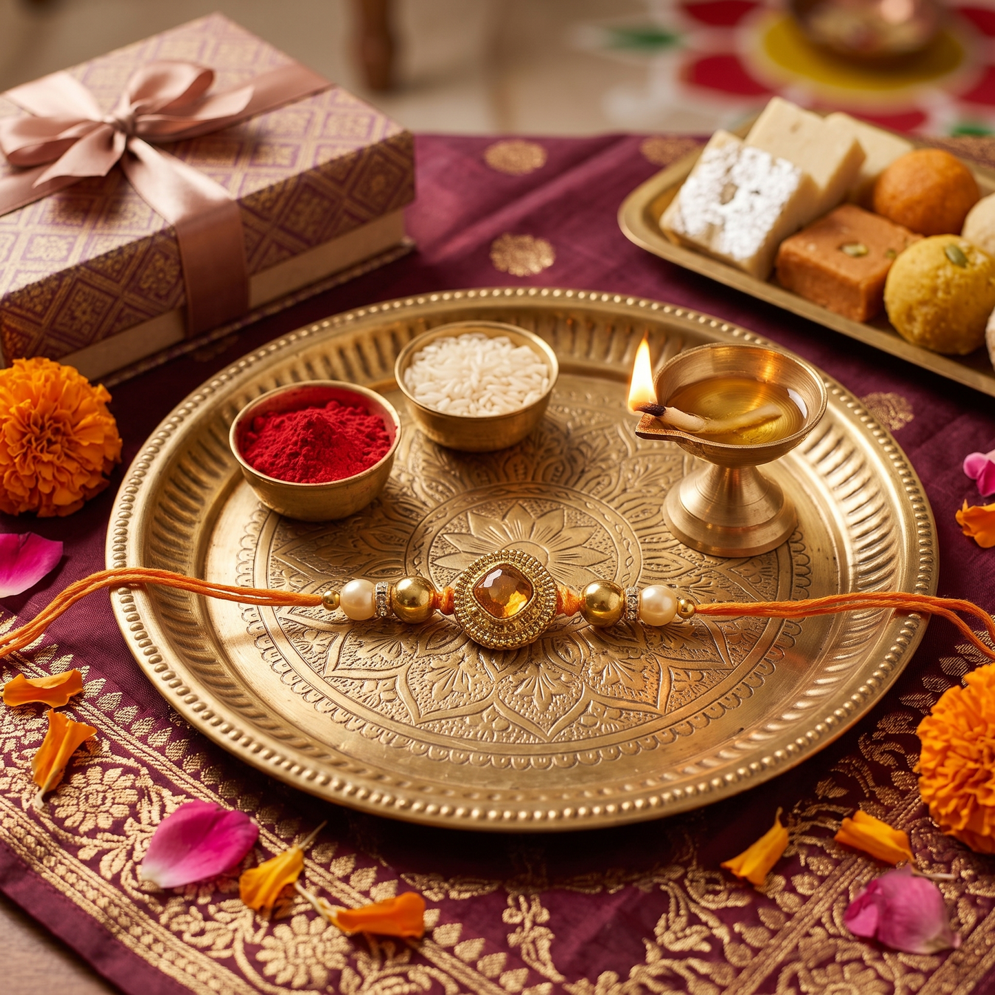 Designer Rakhi on the special day of Rakshabandan for your Brothers| Rakshabandhan special | Rakhi for Brother Art No. R-35