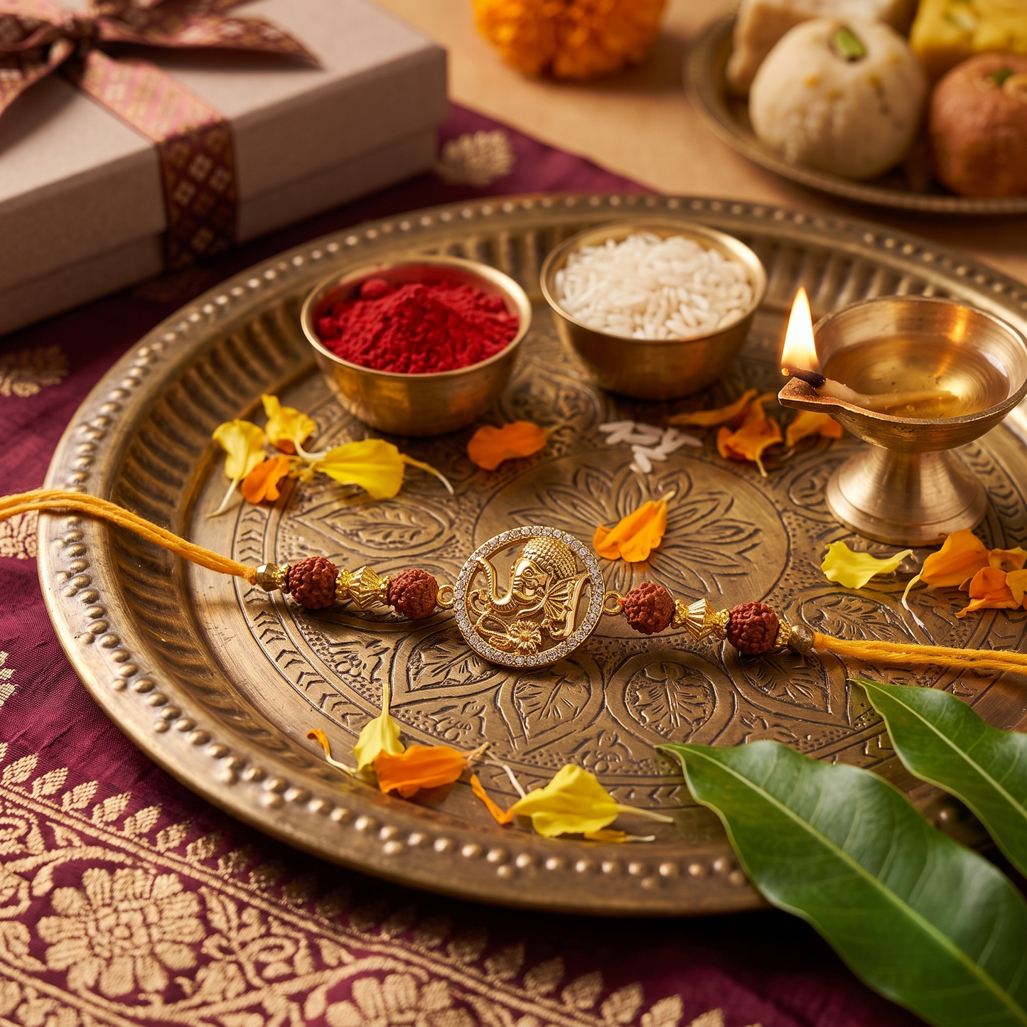 Designer Rakhi on the special day of Rakshabandan for your Brothers| Rakshabandhan special | Rakhi for Brother Art No. R-38