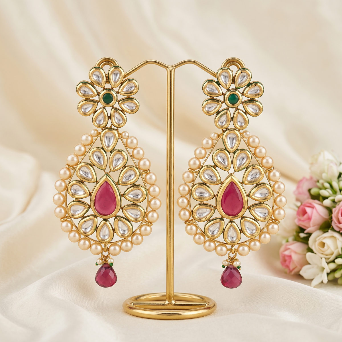 Shanaya Kundan Earrings