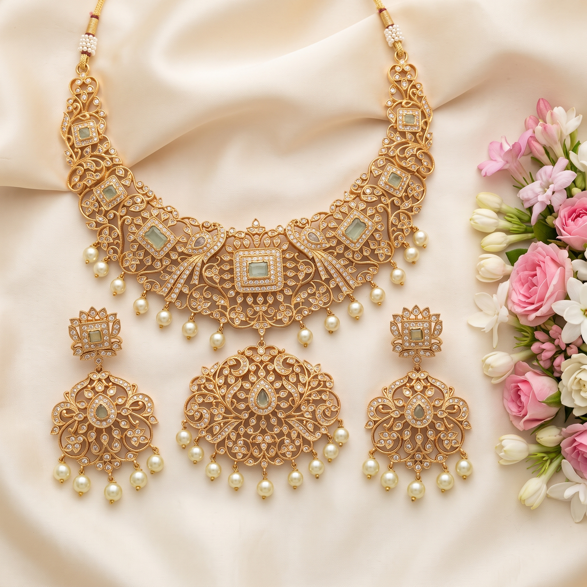 Ridhima Temple Necklace
