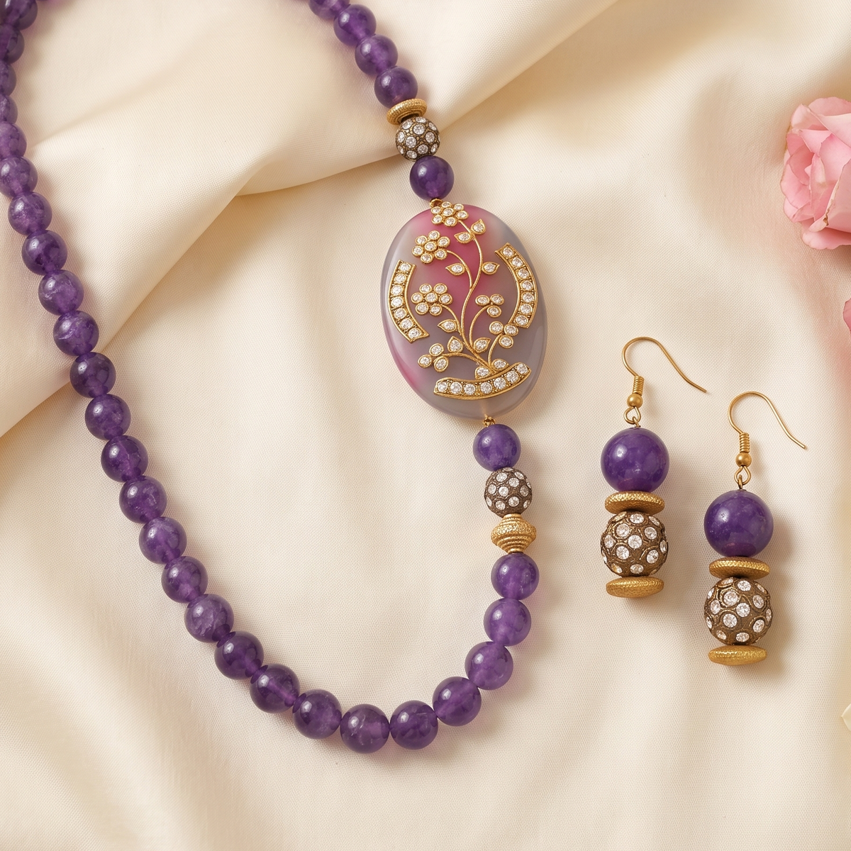 Anvika Brooch Set