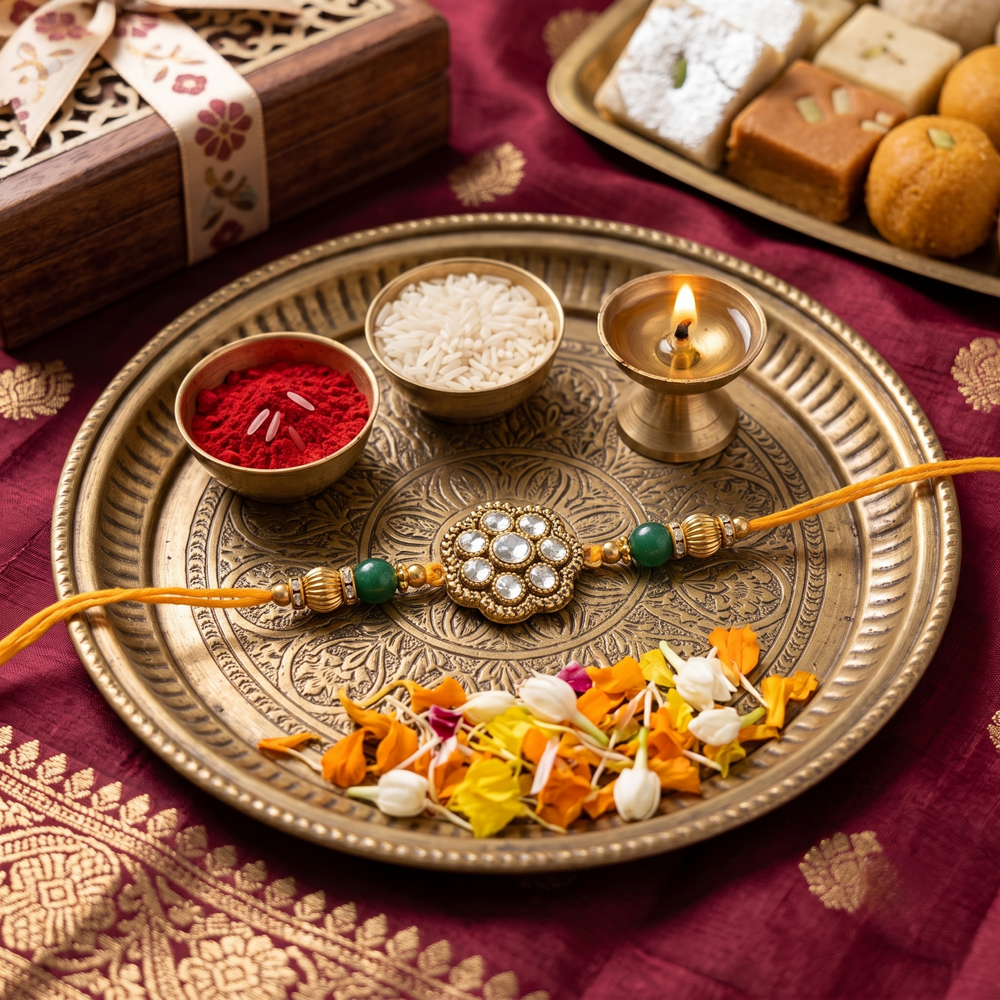 Designer Rakhi on the special day of Rakshabandan for your Brothers| Rakshabandhan special | Rakhi for Brother Art No. R-37