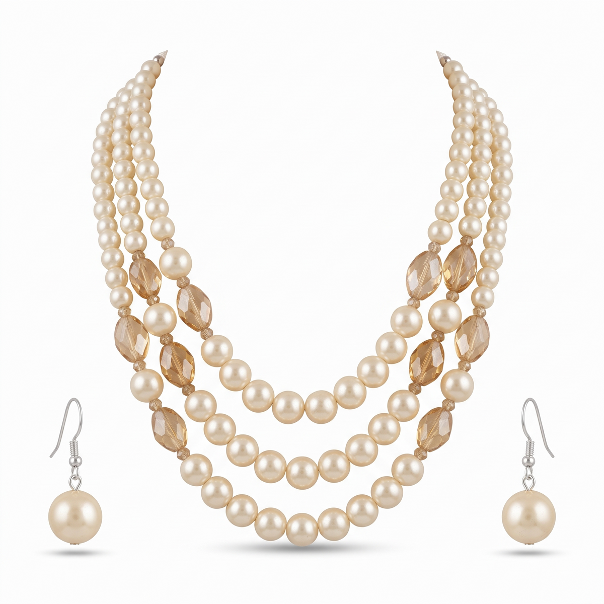 Maragatham Pearl Necklace Sets