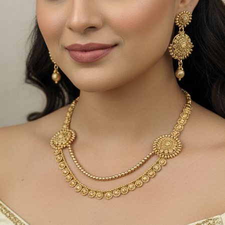 Veda Temple necklace