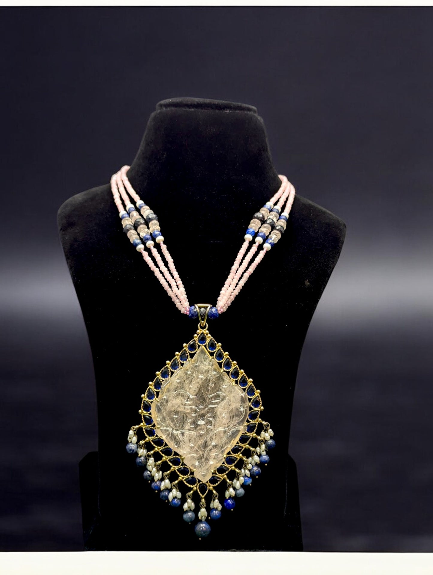 Anaya Semi-Pr. Navratan Necklace