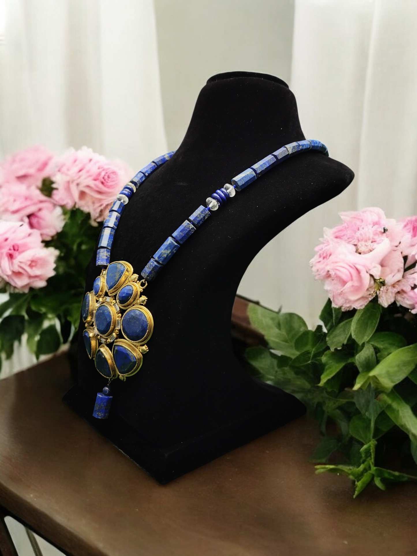 Farida Semi-Pr. Navratan Necklace